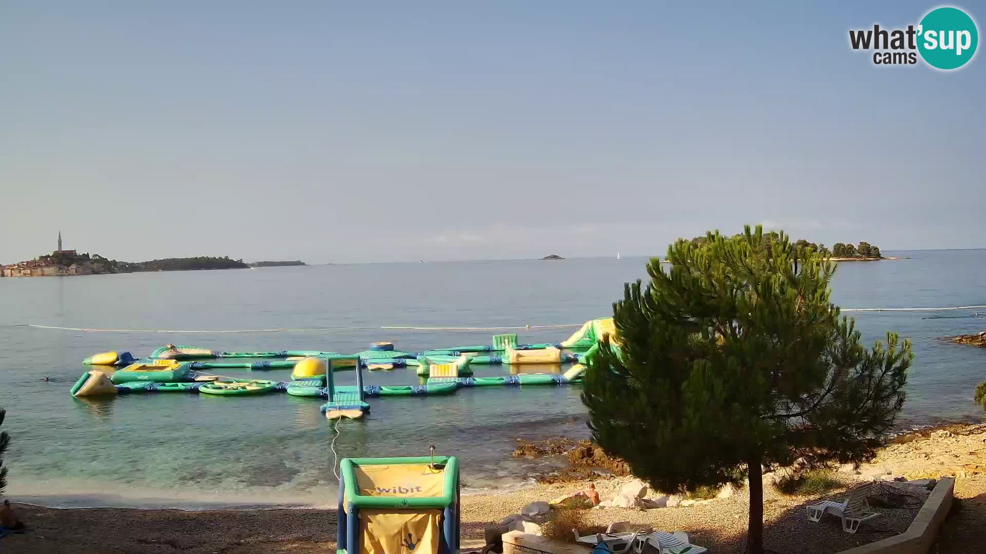 Web kamera Borik plaža Rovinj – Istra