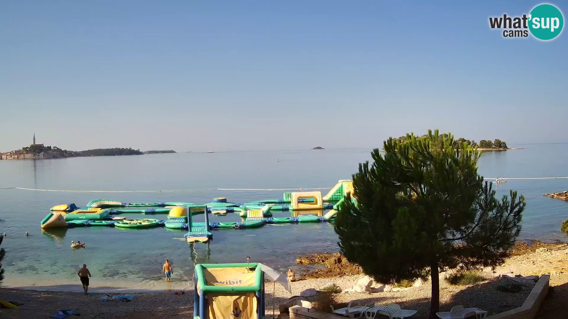 Livecam Borik plage Rovinj – Istrie