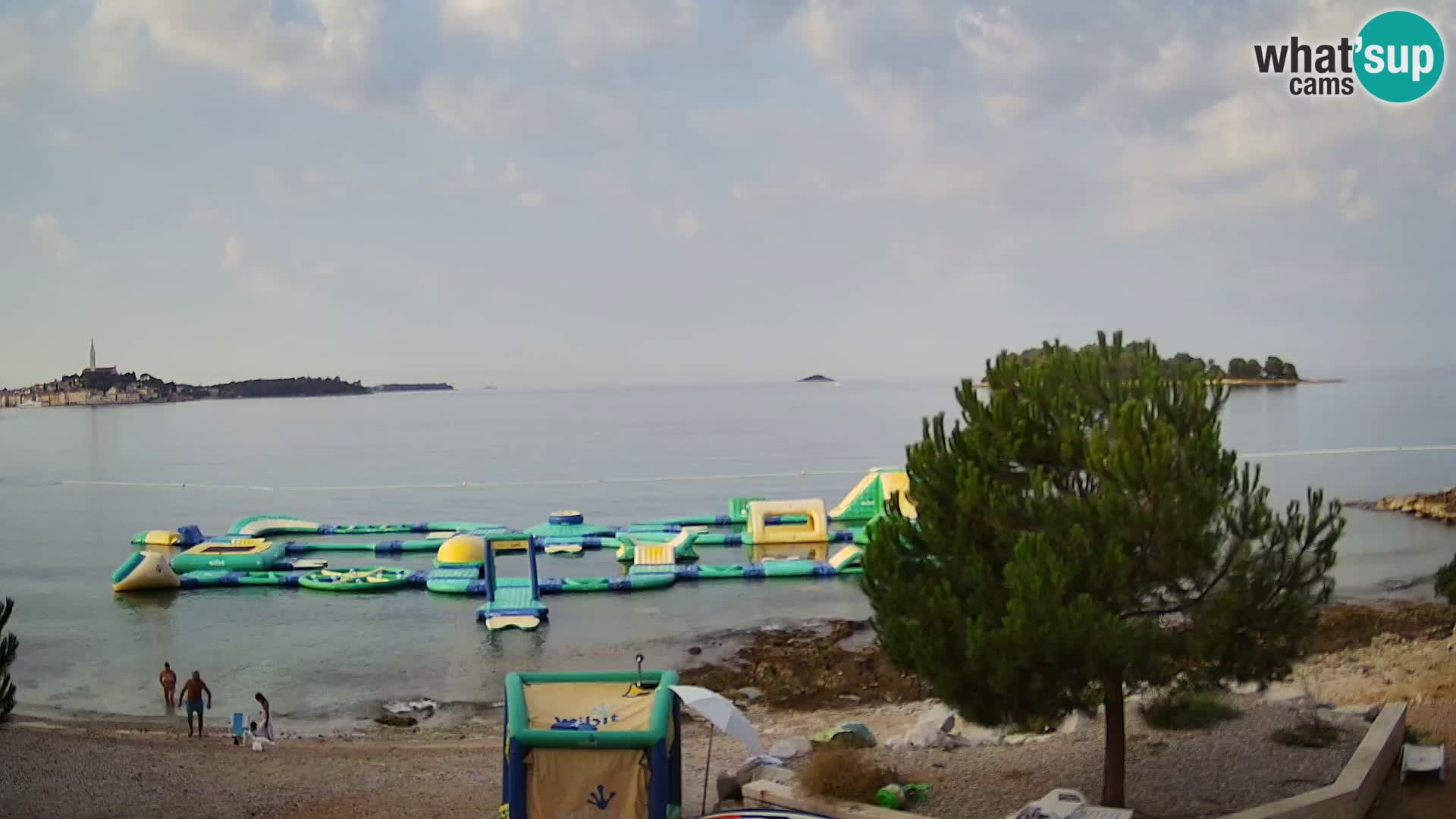 Web kamera Borik plaža Rovinj – Istra