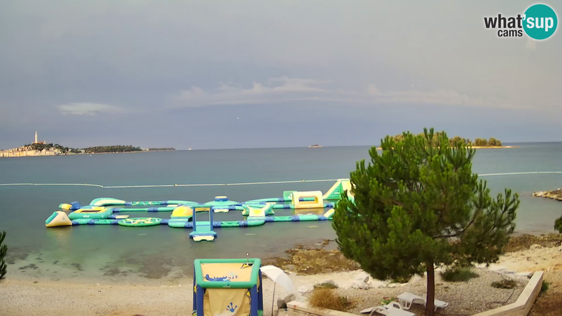 Camera en vivo Borik playa Rovinj – Istria