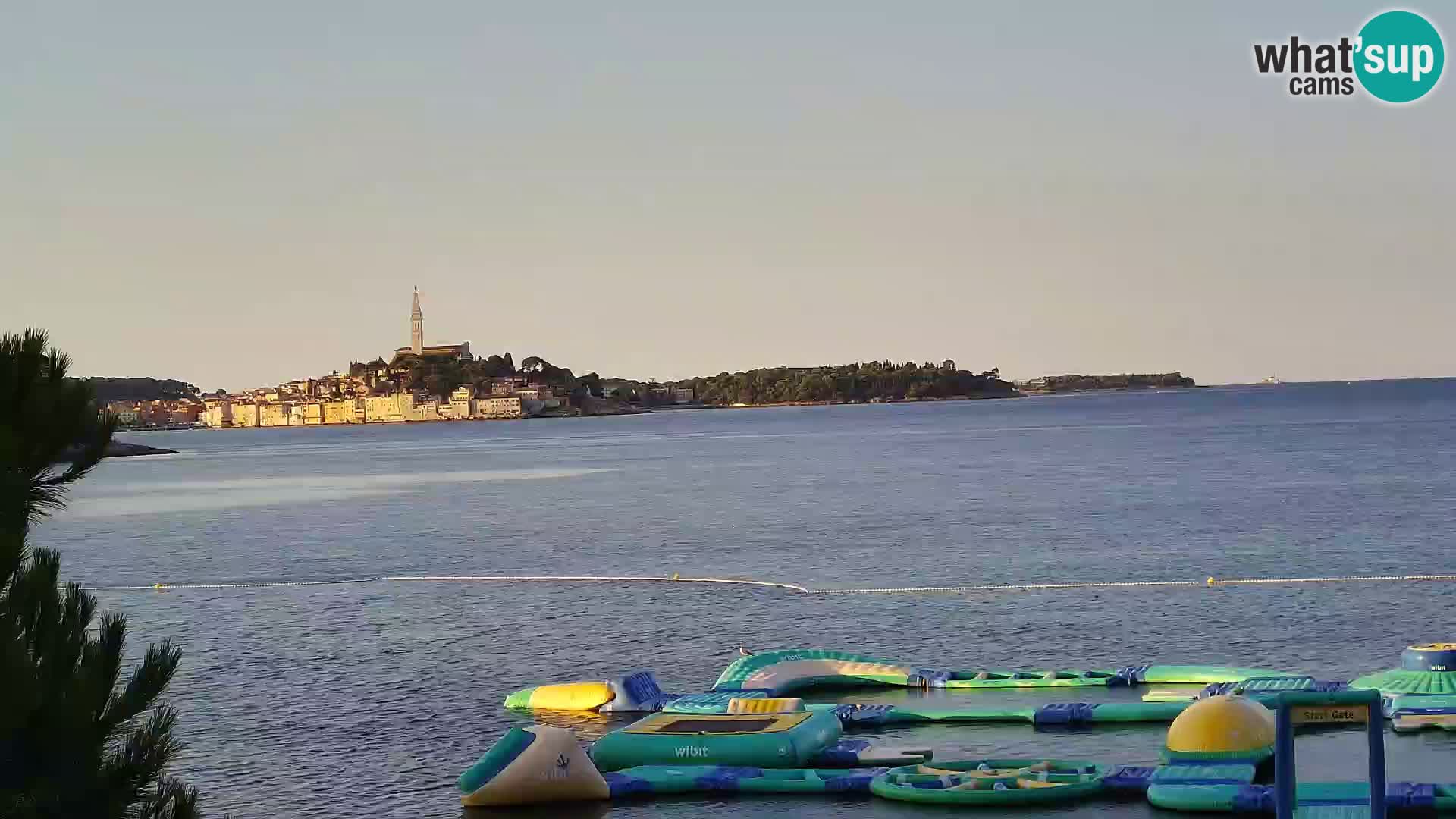 Webcam Spiaggia Borik a Rovigno – Istria