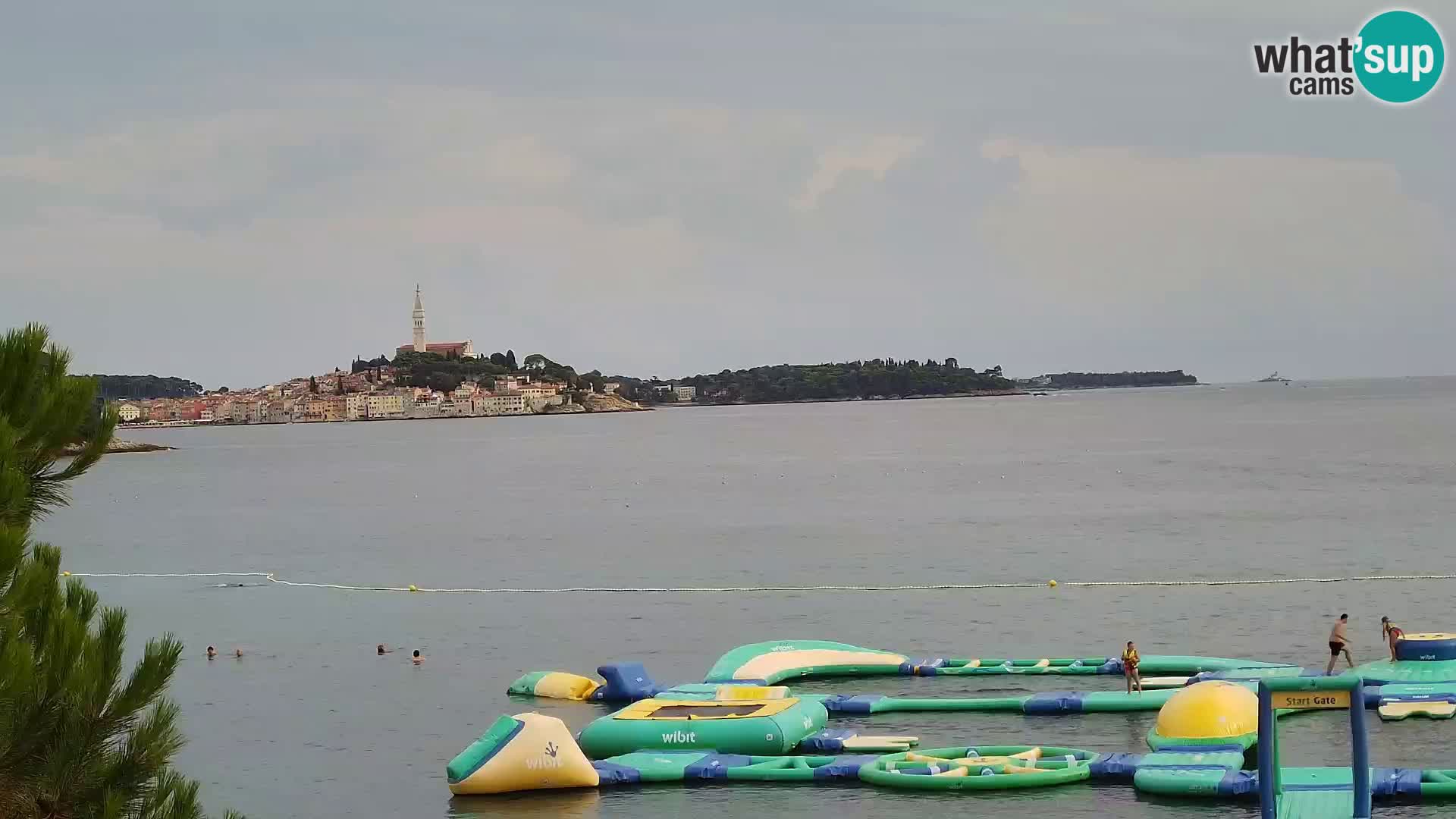 Webcam Spiaggia Borik a Rovigno – Istria