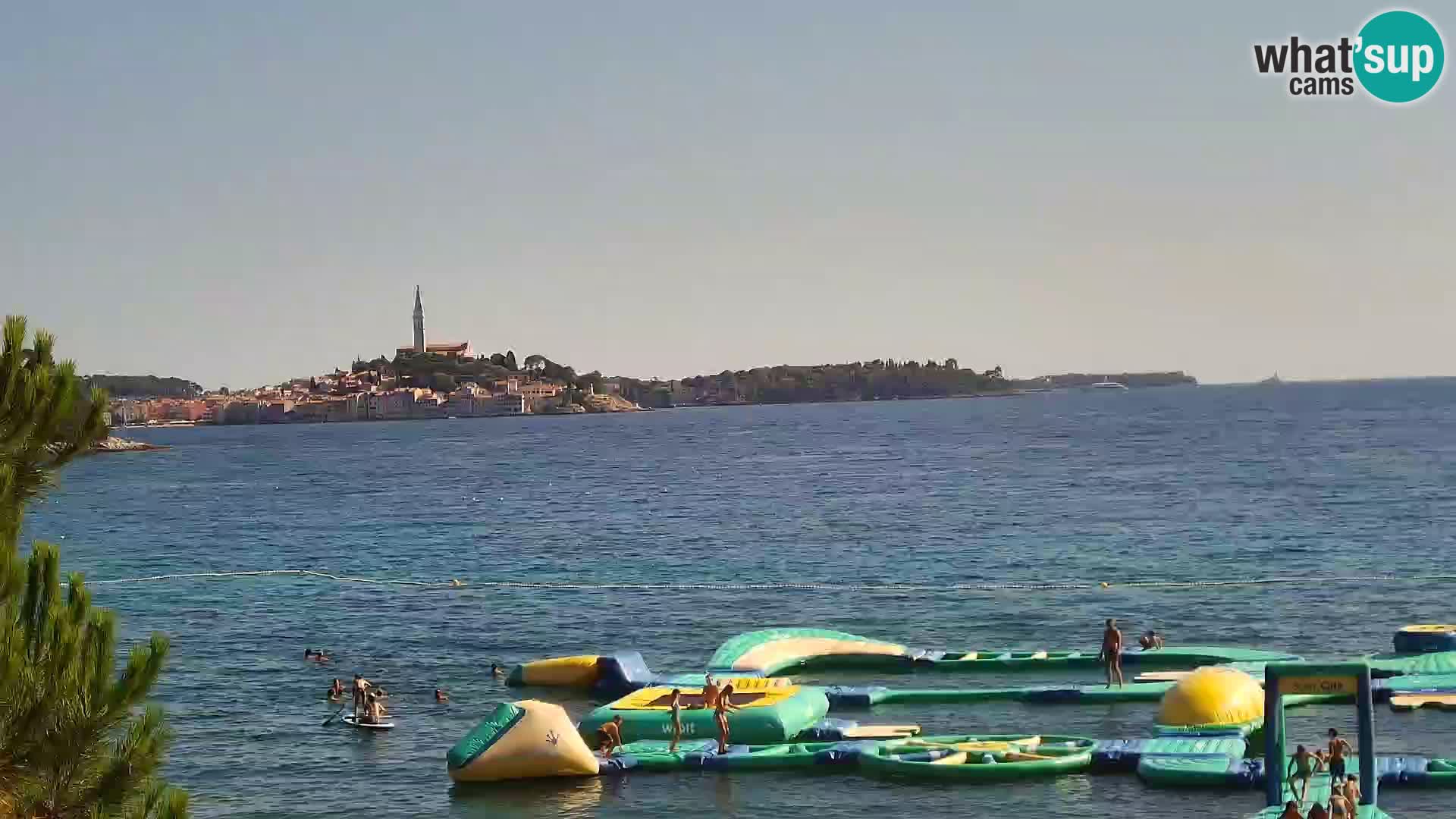 Webcam Spiaggia Borik a Rovigno – Istria