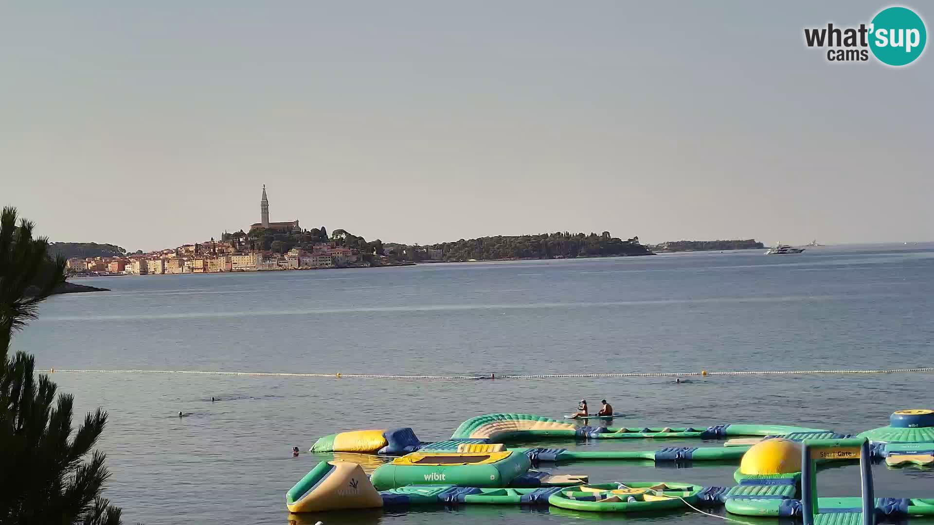 Spletna kamera plaža Borik Rovinj