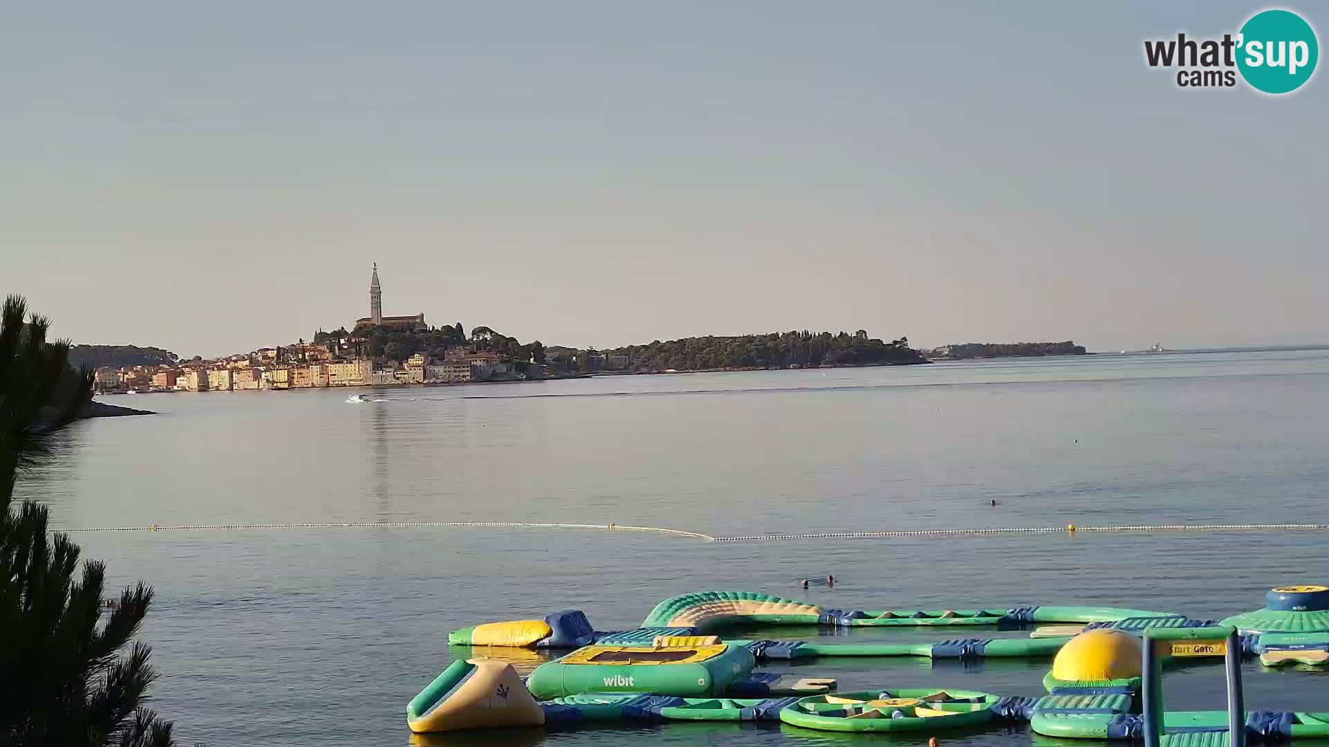 Webcam Spiaggia Borik a Rovigno – Istria