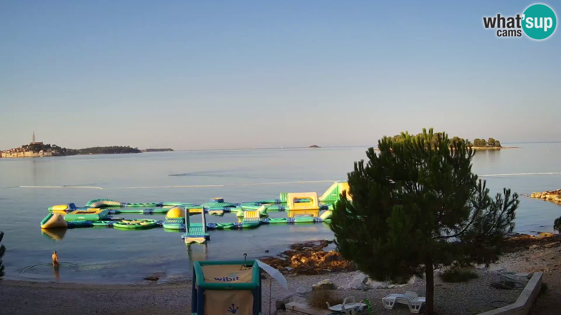 Web kamera Borik plaža Rovinj – Istra