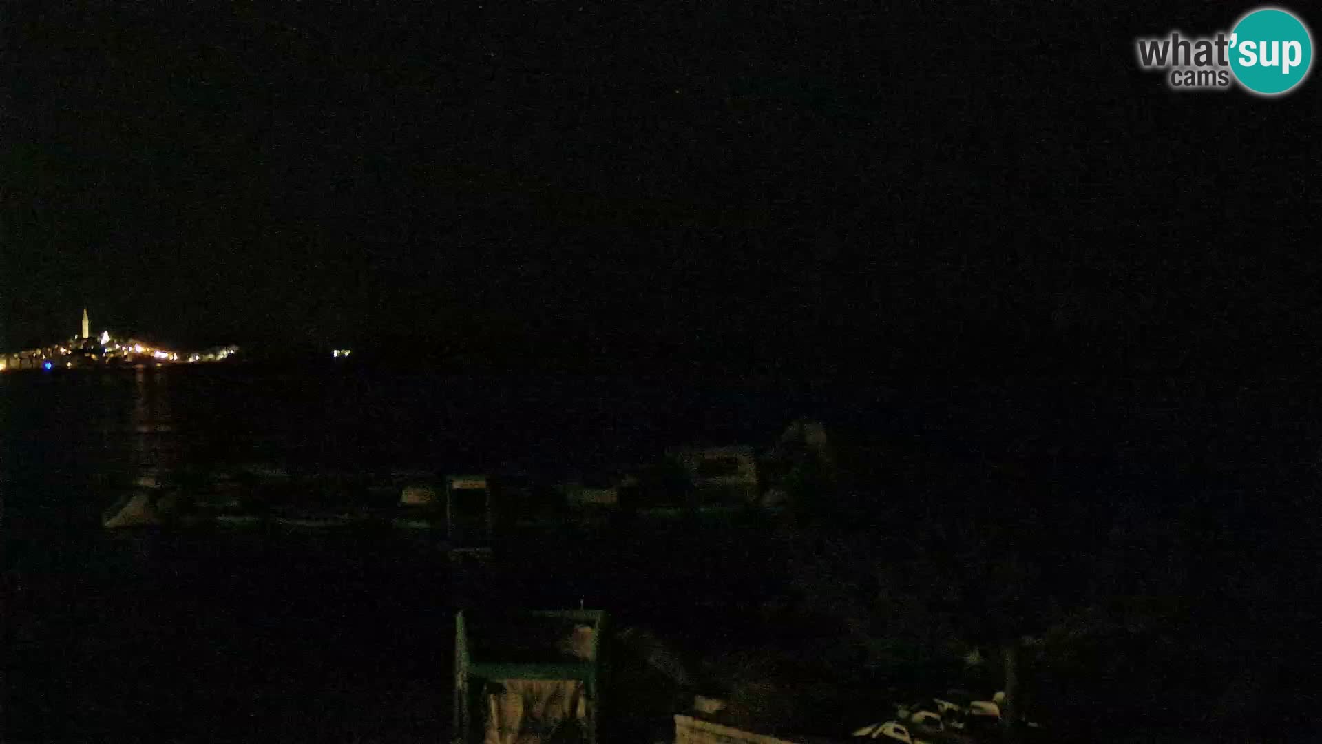 Webcam Spiaggia Borik a Rovigno – Istria