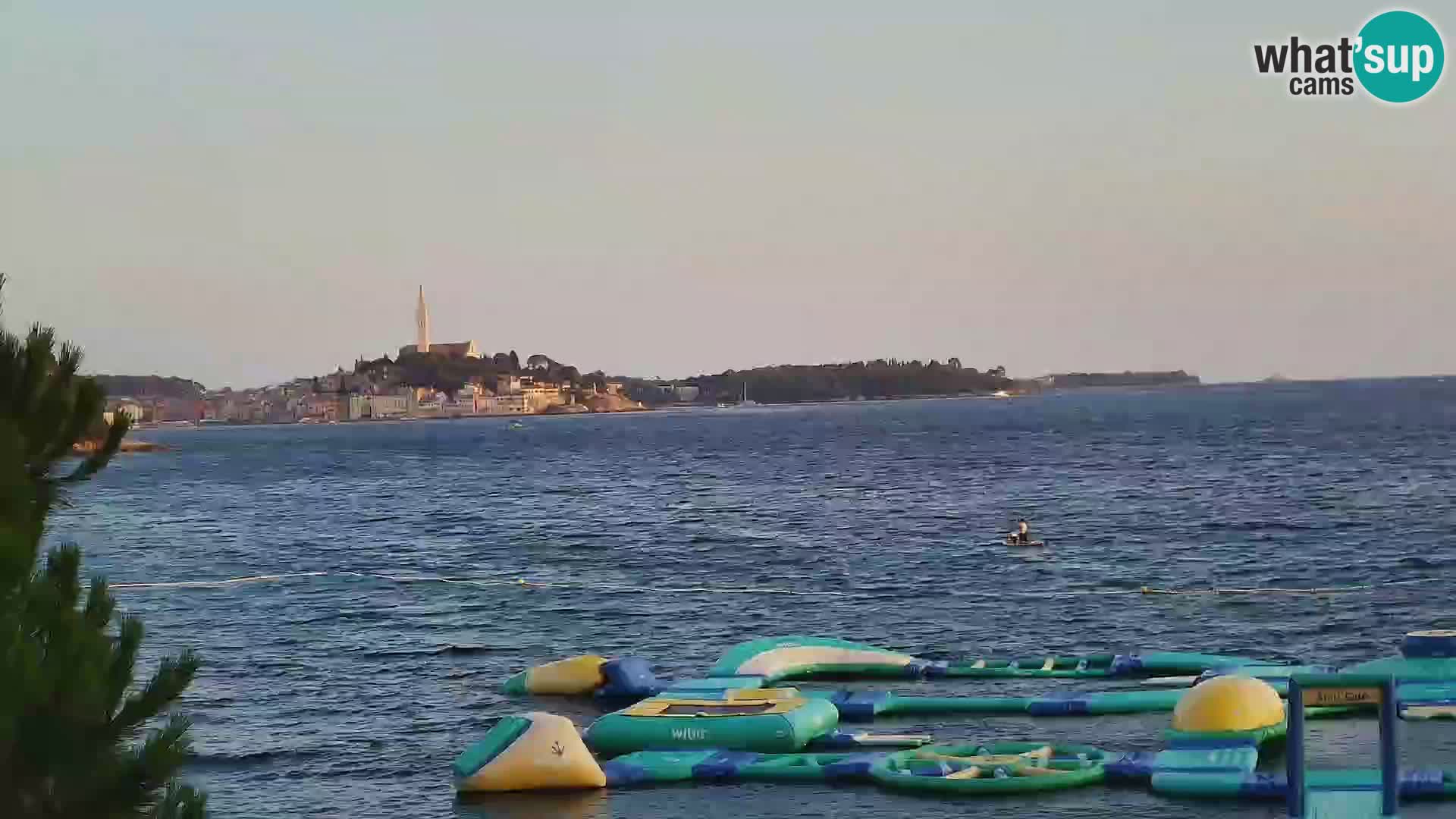 Webcam Spiaggia Borik a Rovigno – Istria