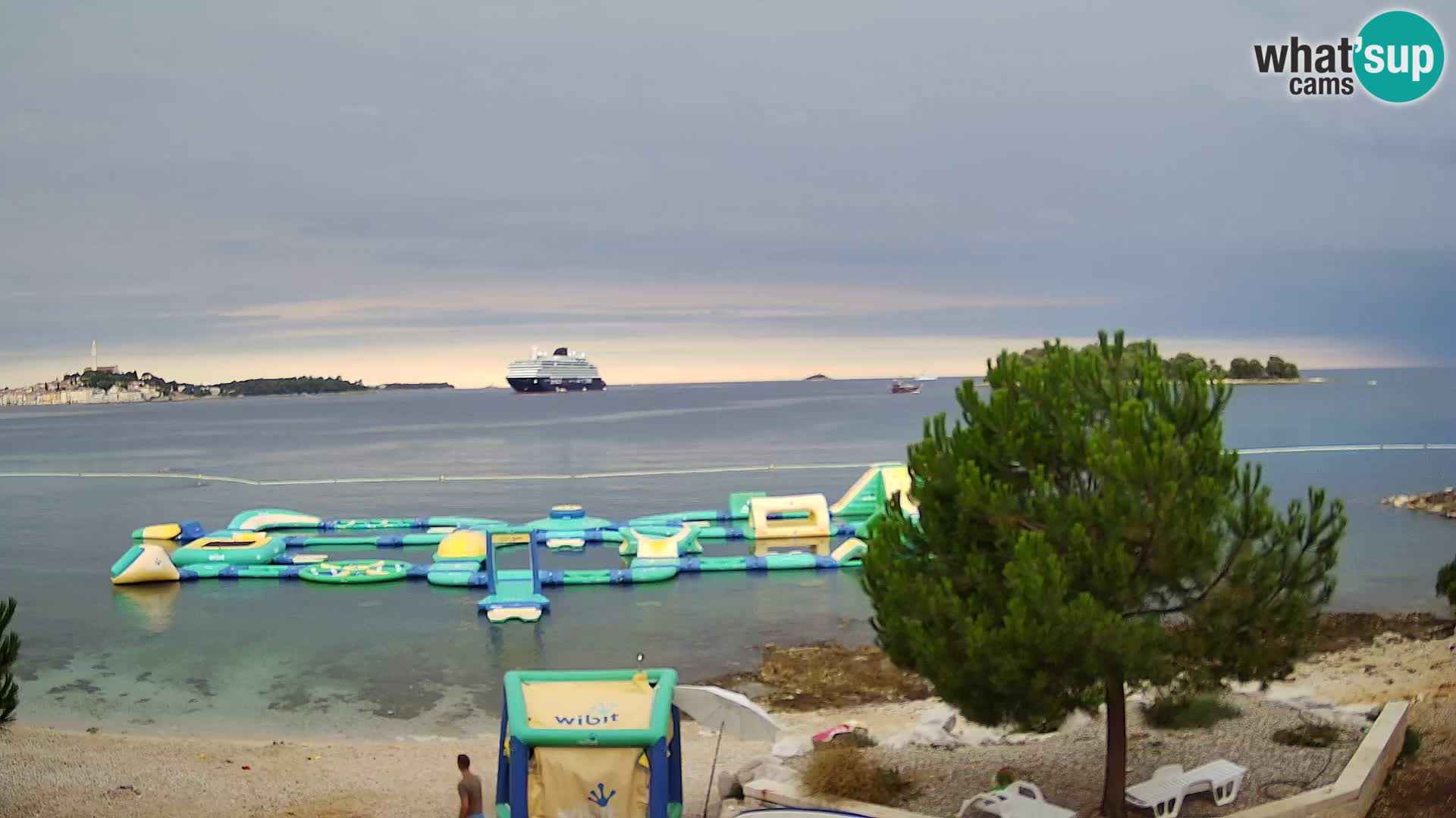 Camera en vivo Borik playa Rovinj – Istria