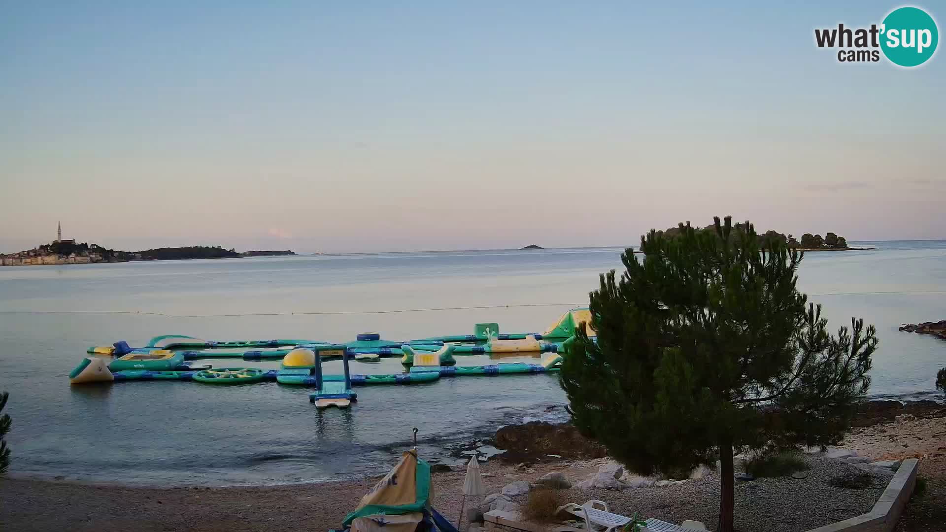 Camera en vivo Borik playa Rovinj – Istria