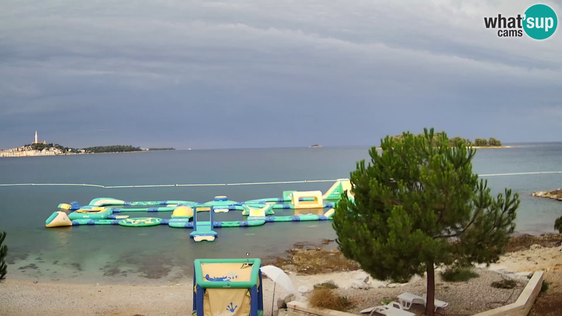 Livecam Borik plage Rovinj – Istrie