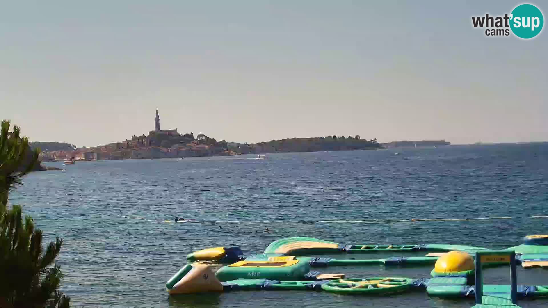 Webcam Spiaggia Borik a Rovigno – Istria