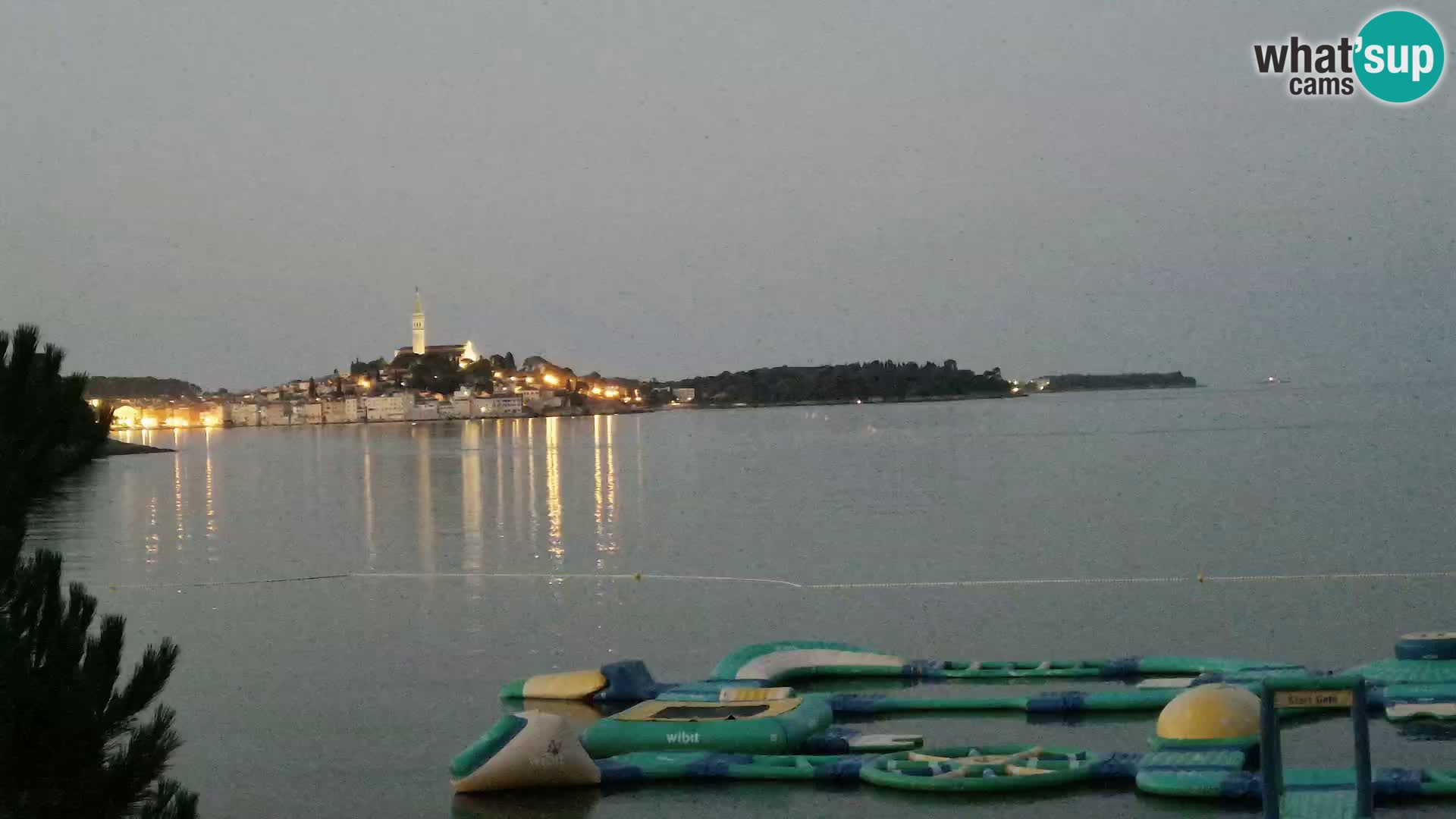 Webcam Spiaggia Borik a Rovigno – Istria