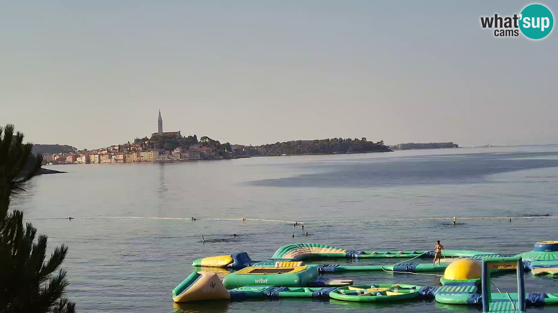 Webcam Spiaggia Borik a Rovigno – Istria