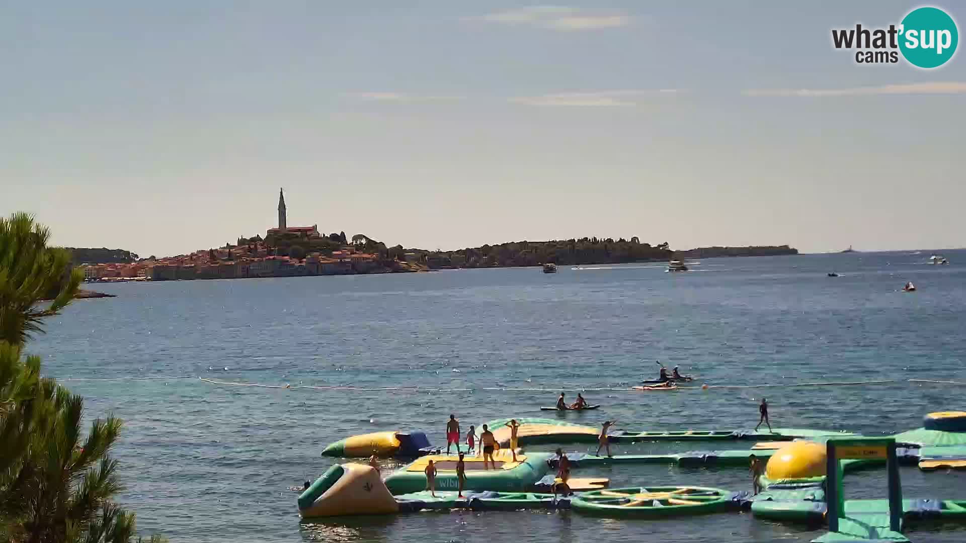 Webcam Spiaggia Borik a Rovigno – Istria