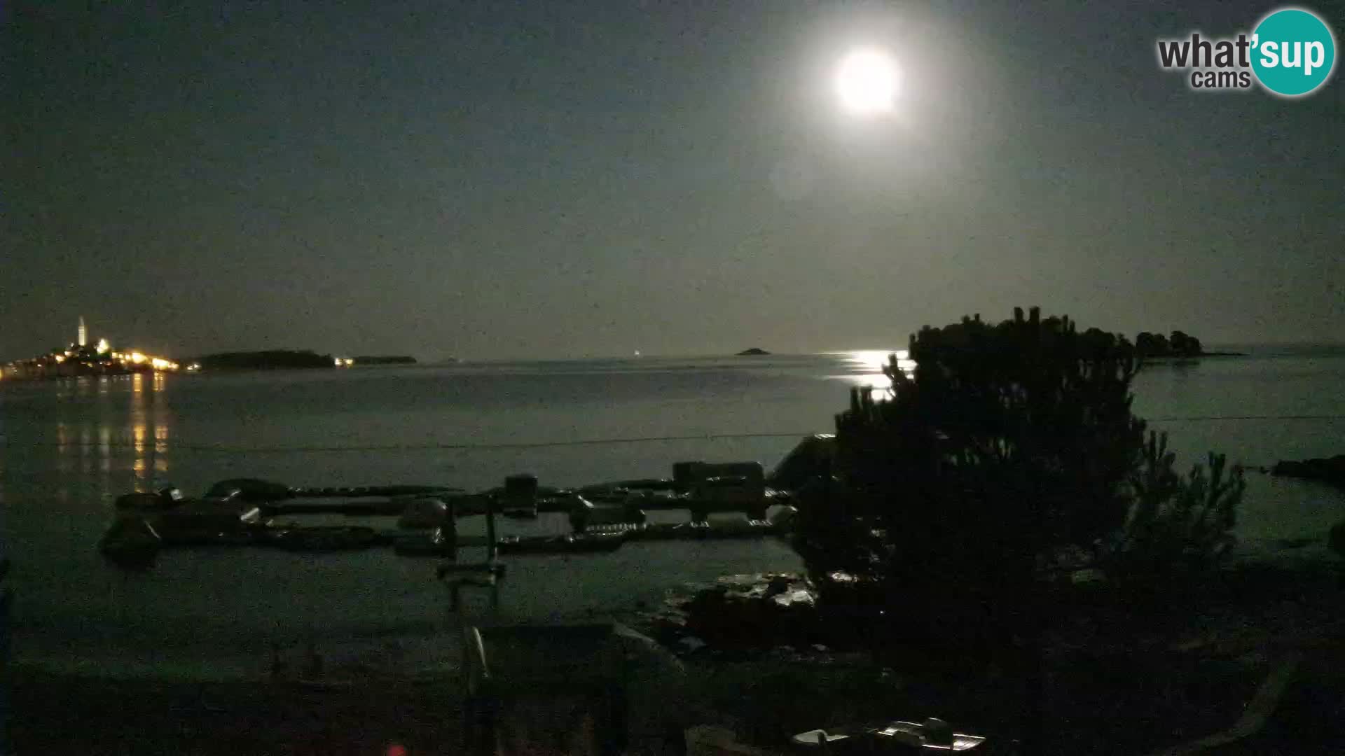 Webcam Spiaggia Borik a Rovigno – Istria