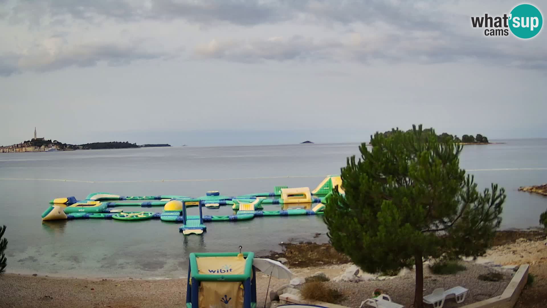 Camera en vivo Borik playa Rovinj – Istria
