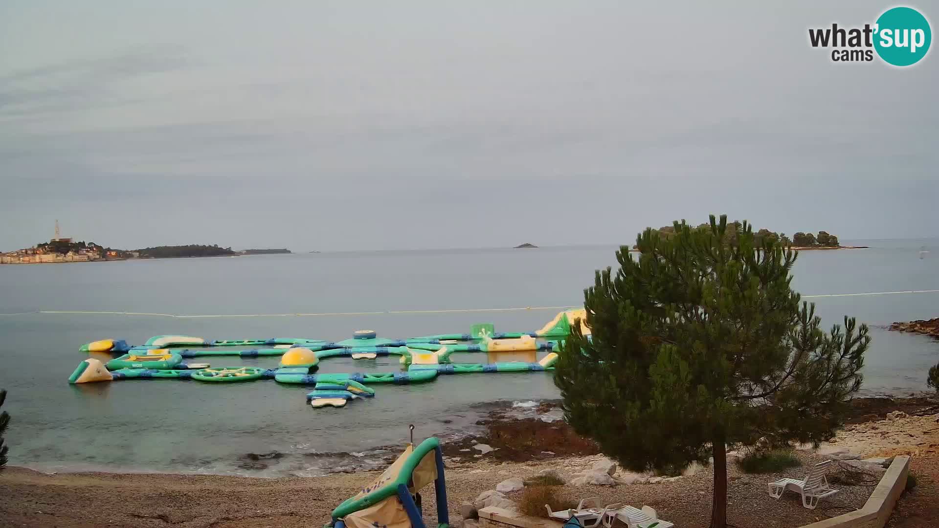 Web kamera Borik plaža Rovinj – Istra