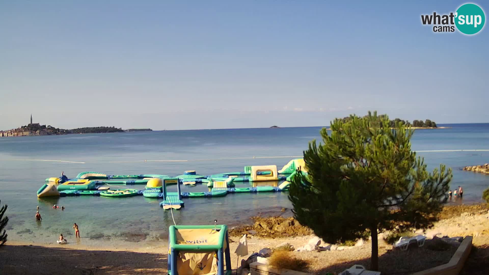 Livecam Borik plage Rovinj – Istrie