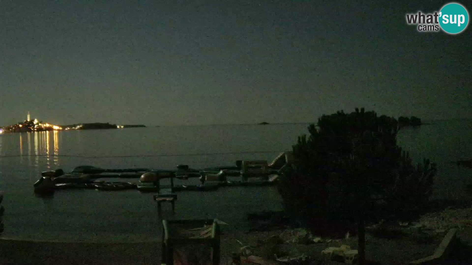 Webcam Spiaggia Borik a Rovigno – Istria