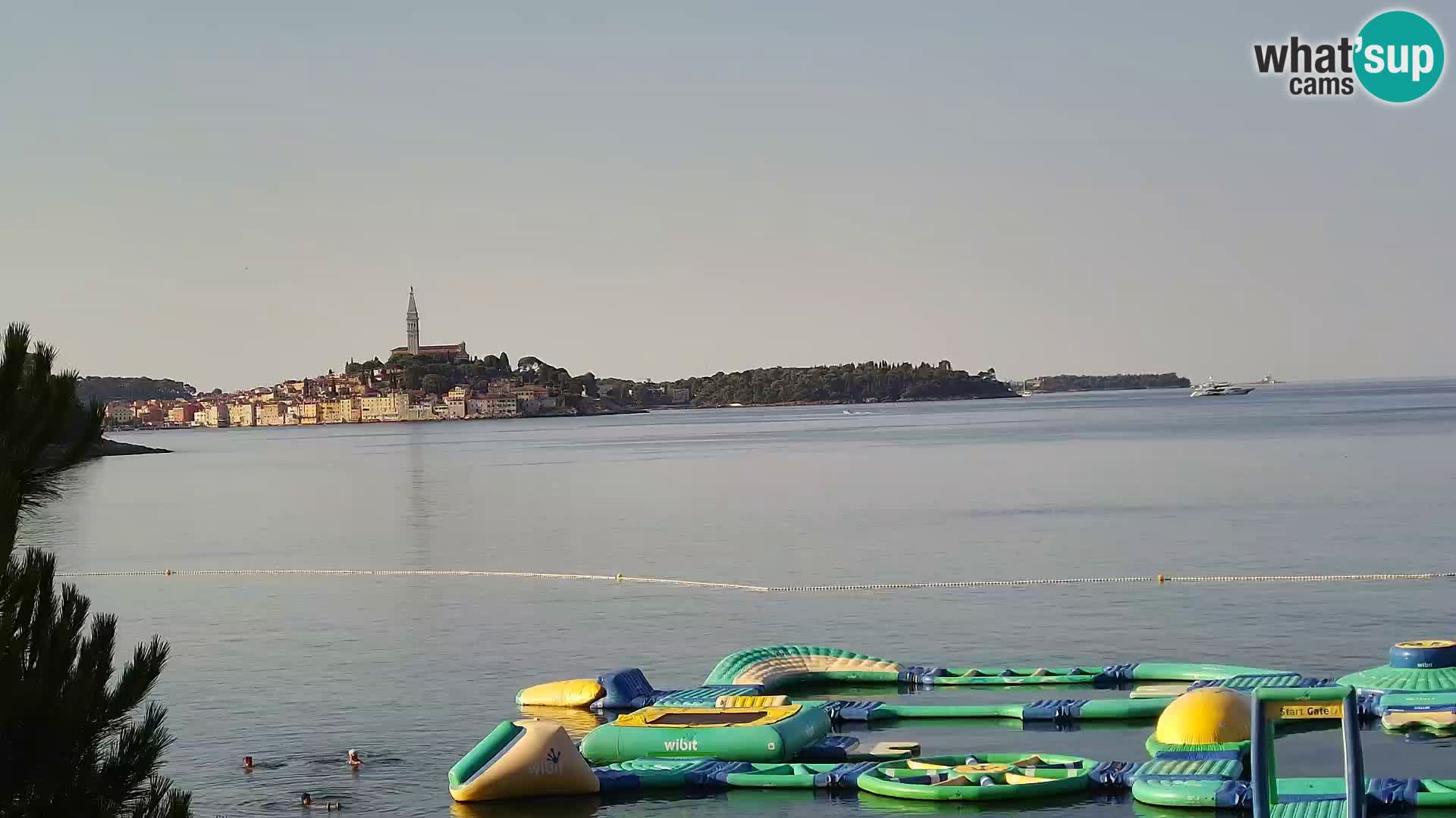Webcam Spiaggia Borik a Rovigno – Istria