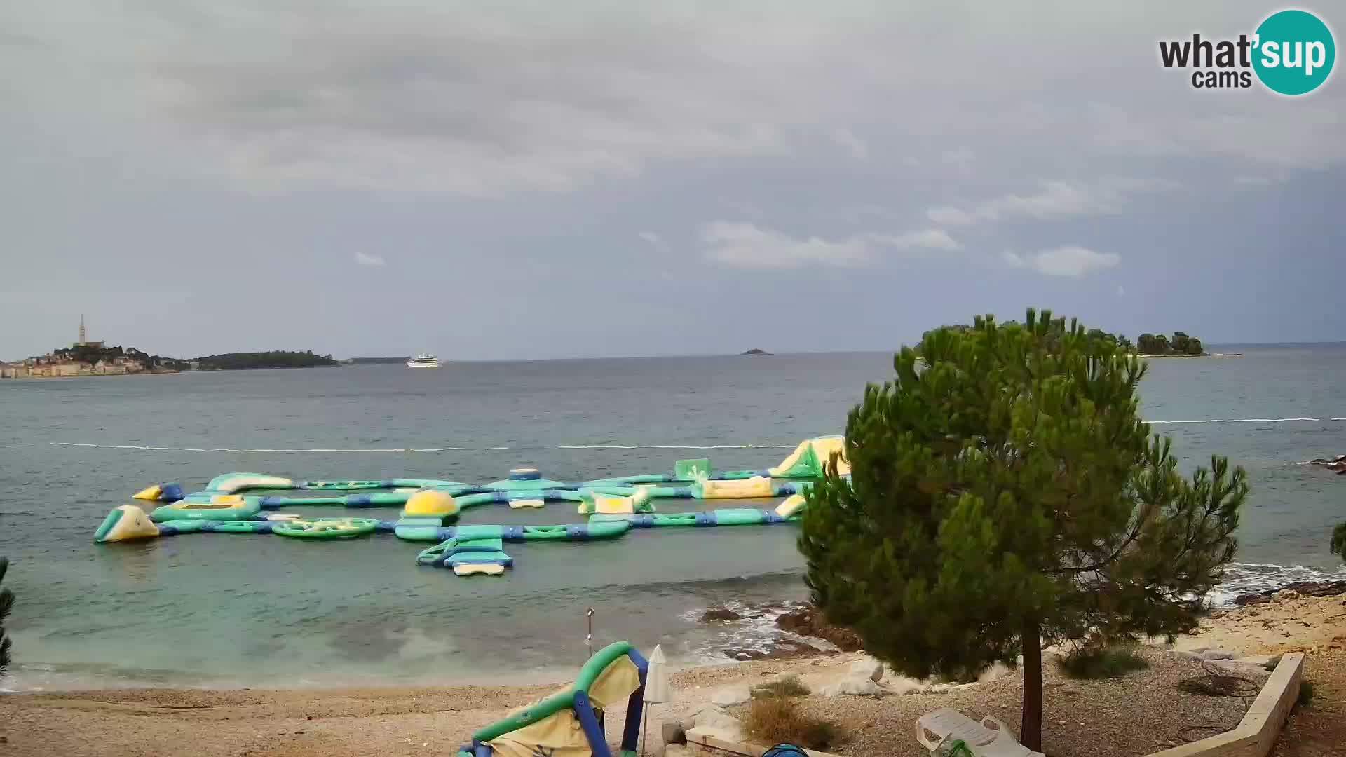 Livecam Borik plage Rovinj – Istrie