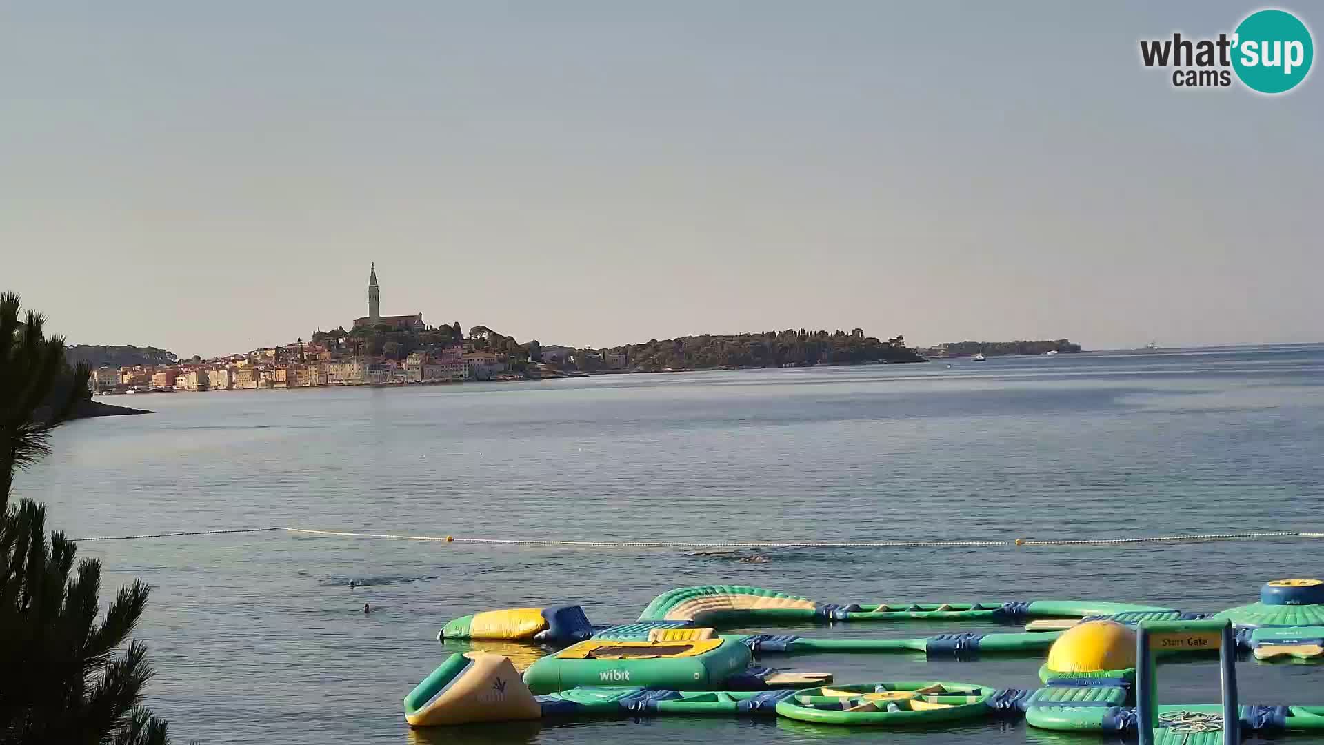 Spletna kamera plaža Borik Rovinj