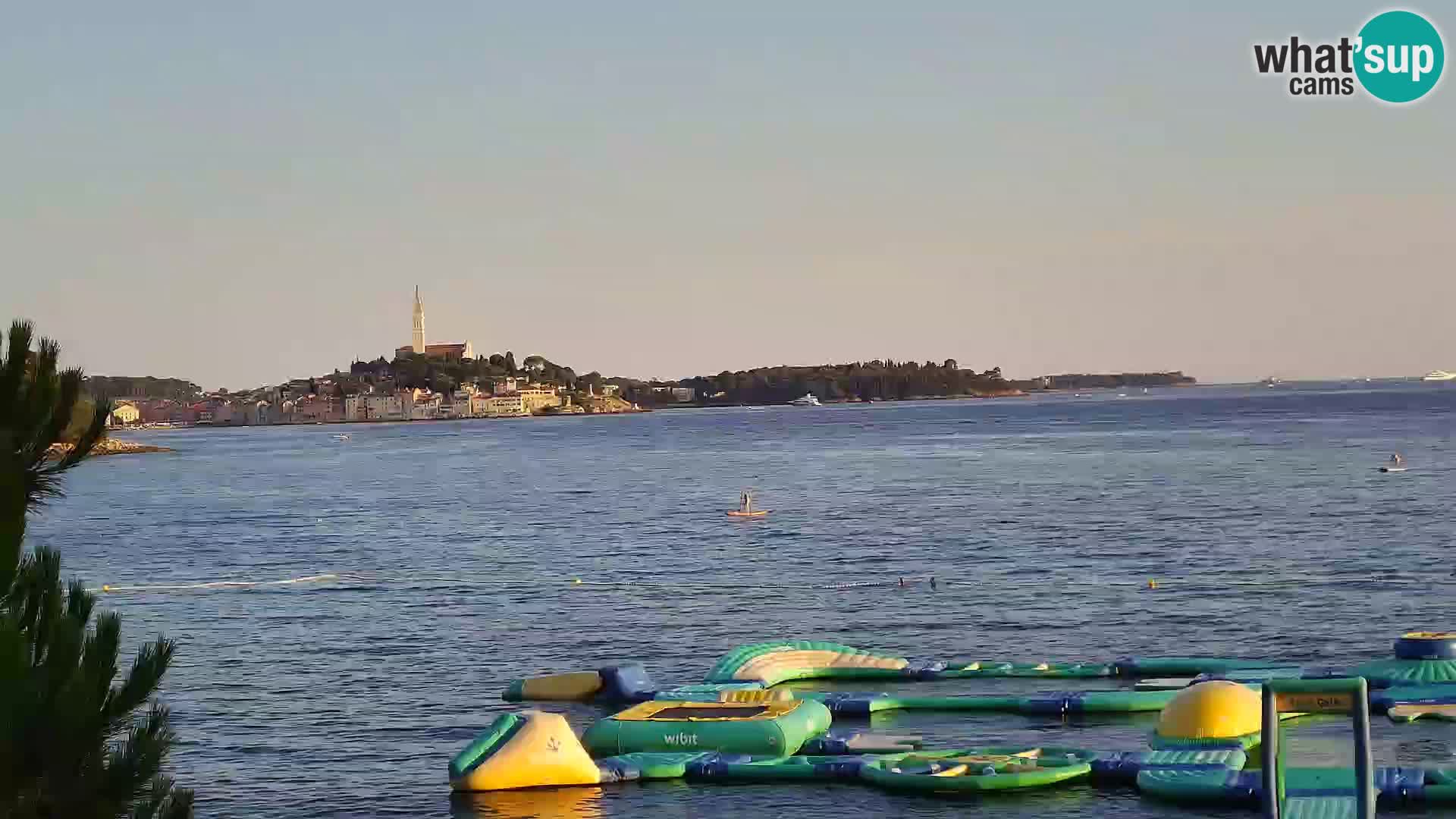 Spletna kamera plaža Borik Rovinj
