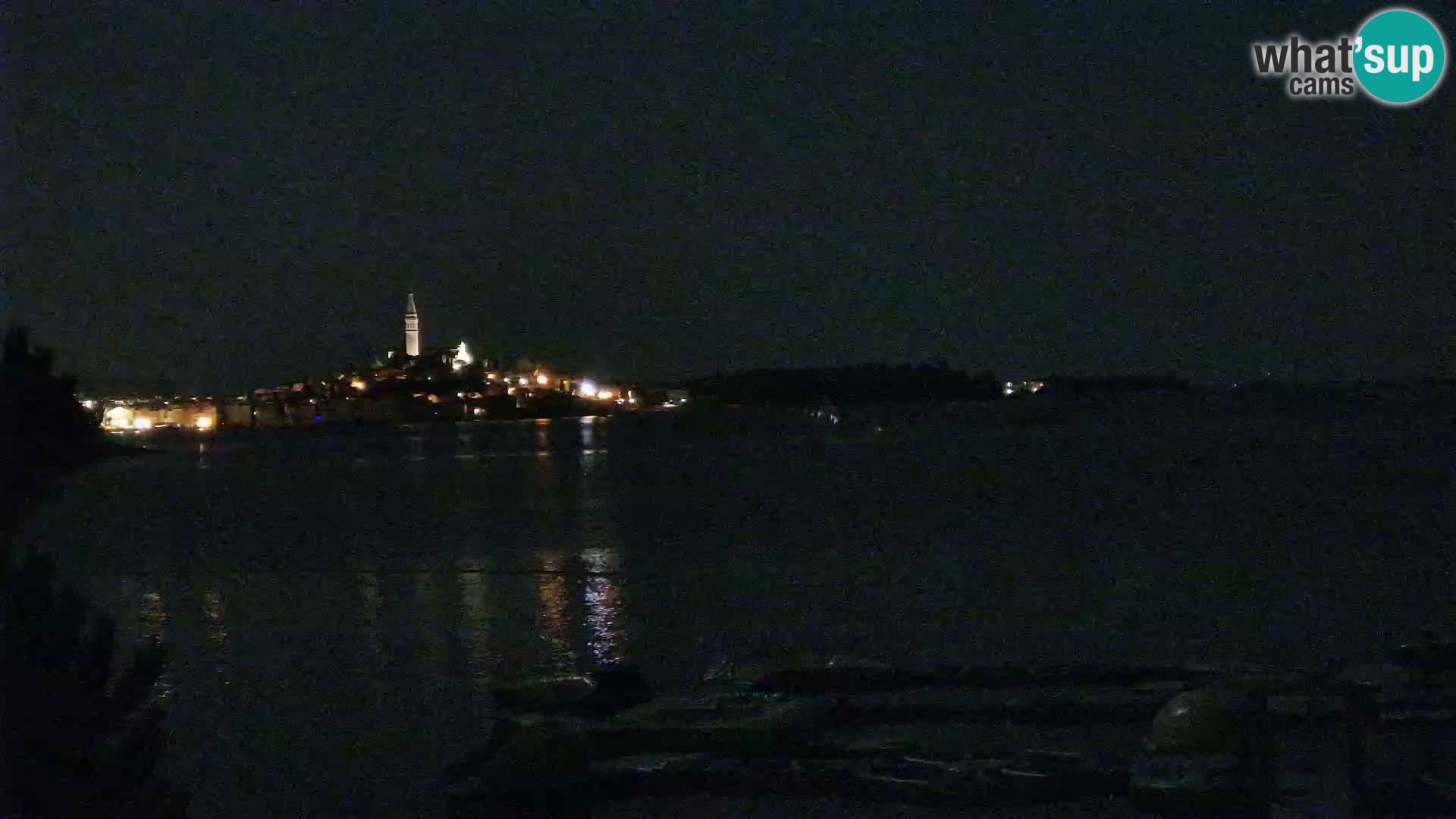 Webcam Spiaggia Borik a Rovigno – Istria