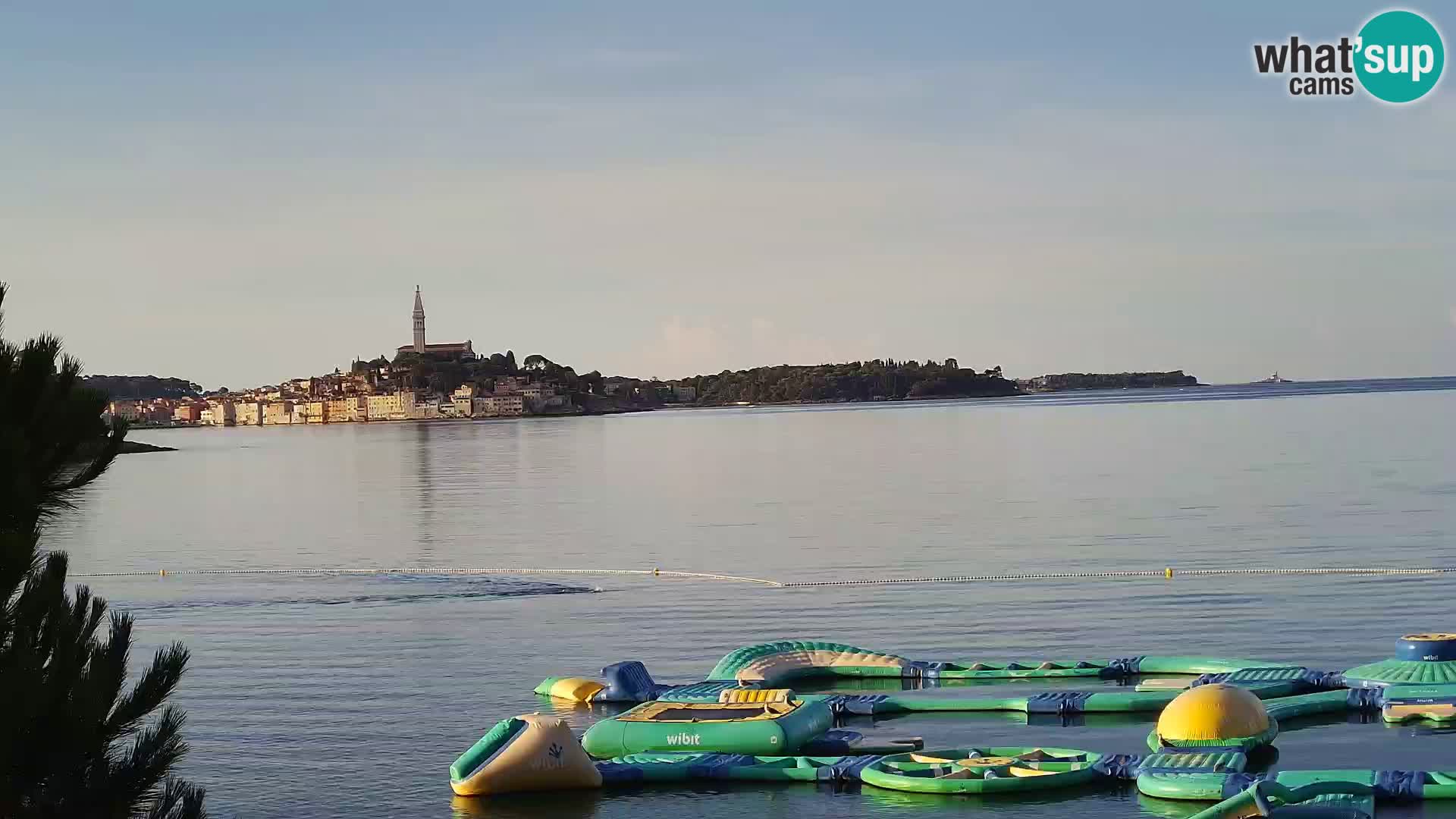 Webcam Spiaggia Borik a Rovigno – Istria