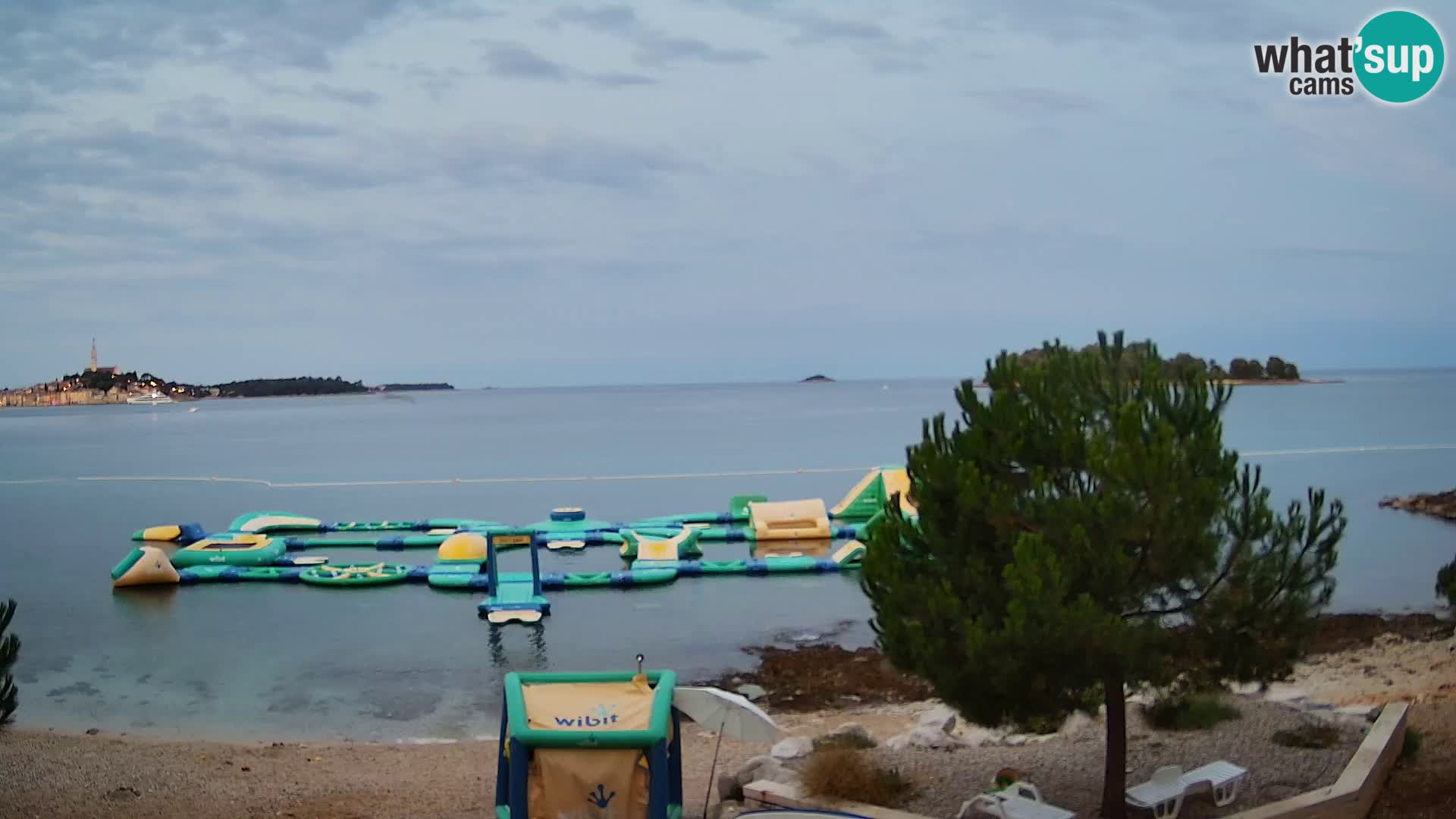 Web kamera Borik plaža Rovinj – Istra