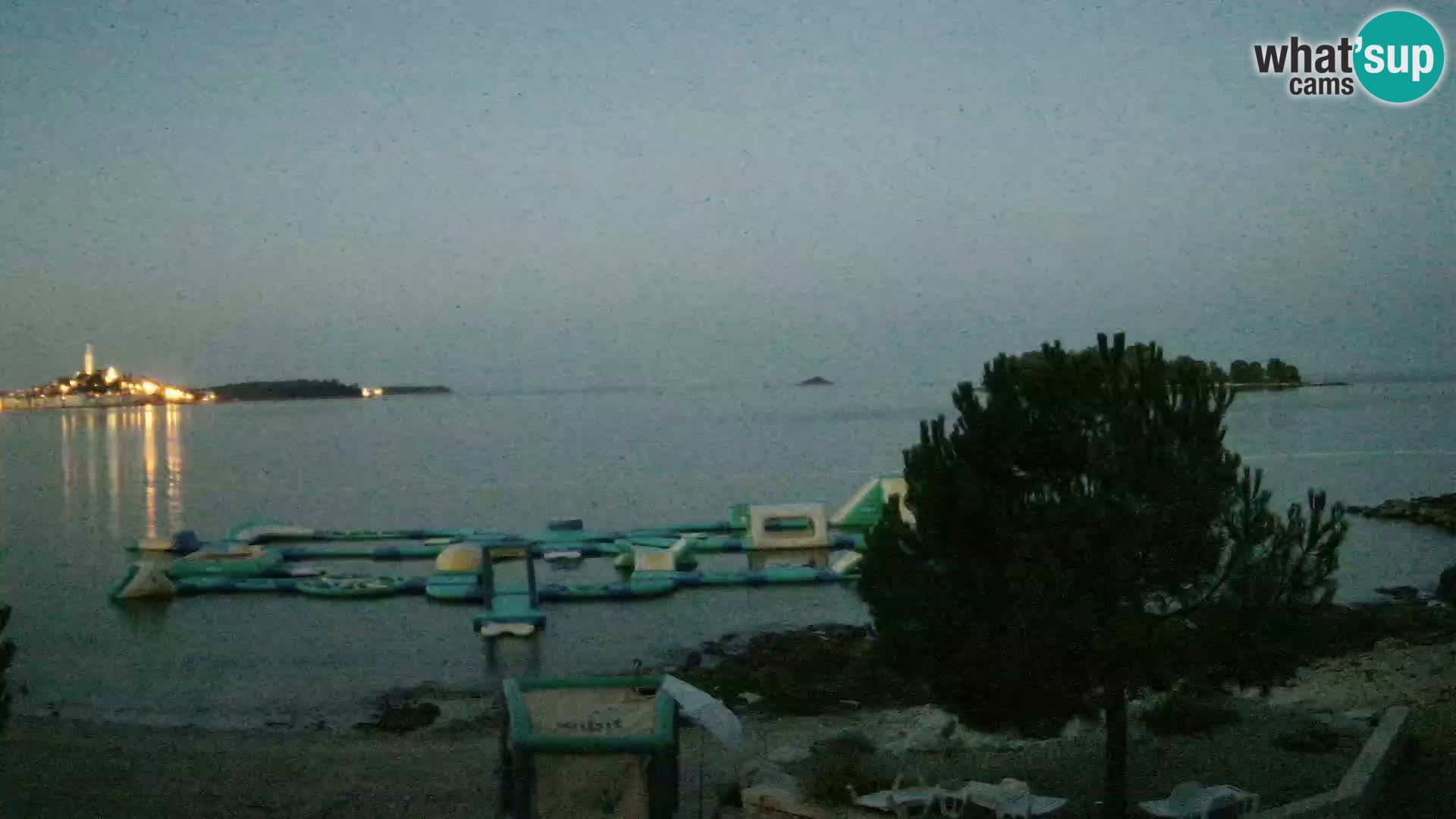 Camera en vivo Borik playa Rovinj – Istria