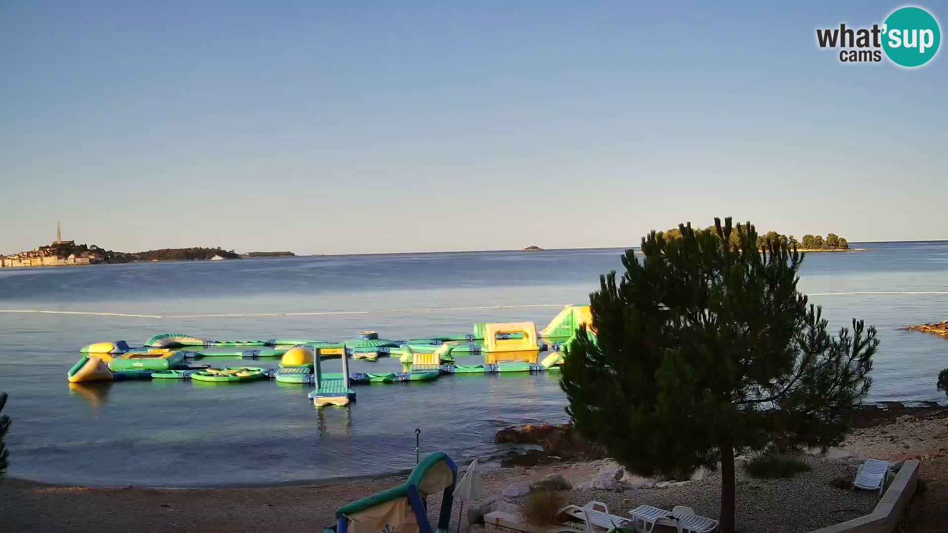 Livecam Borik plage Rovinj – Istrie