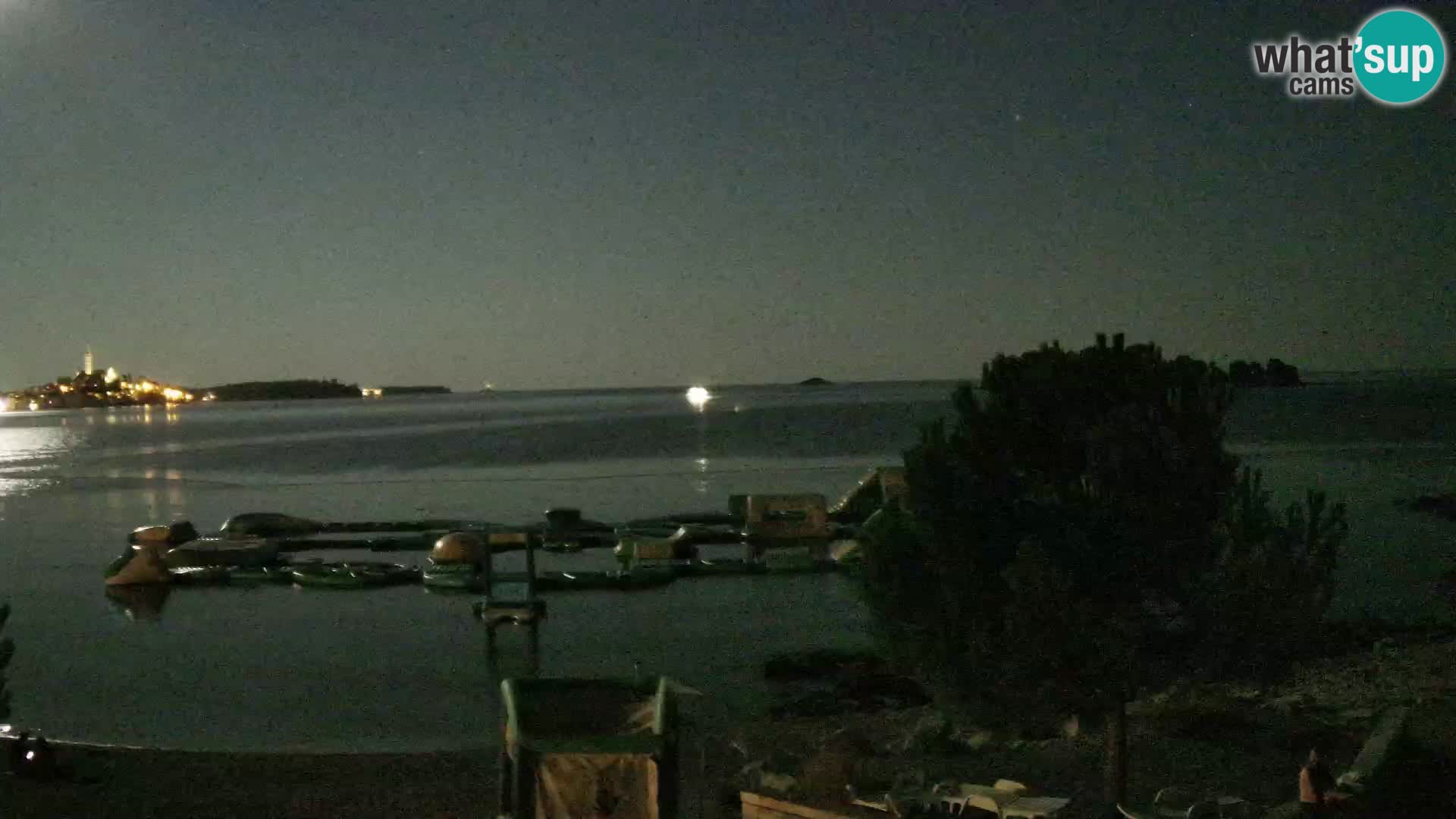 Spletna kamera plaža Borik Rovinj