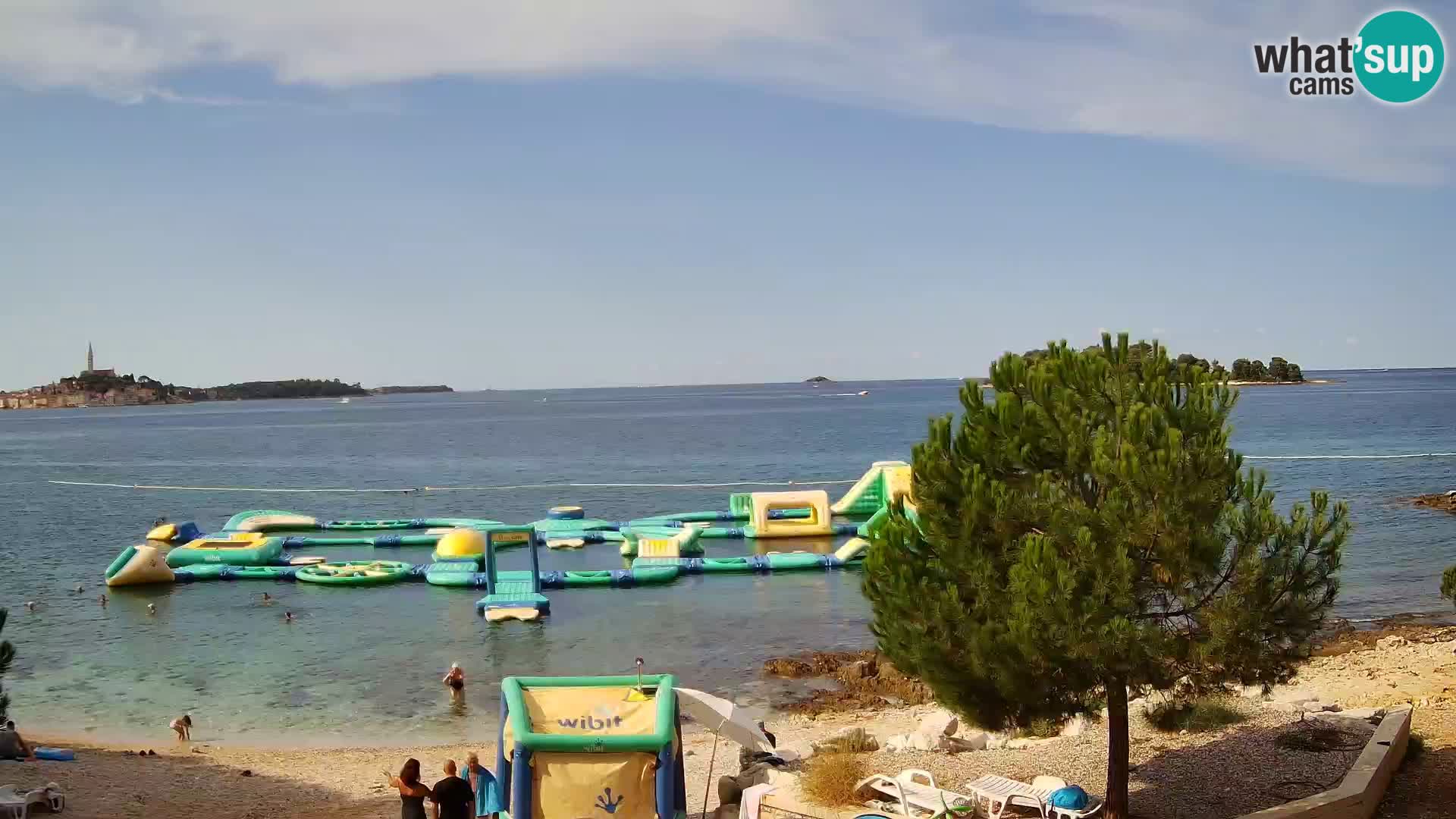 Livecam Borik plage Rovinj – Istrie