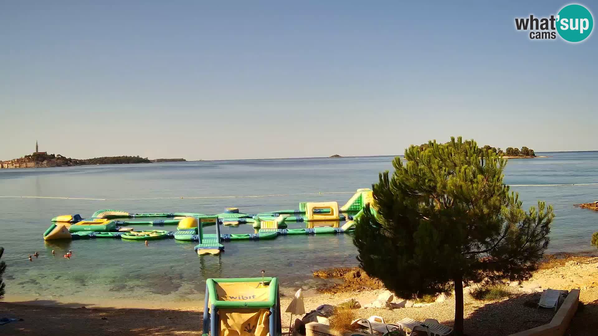 Livecam Borik plage Rovinj – Istrie