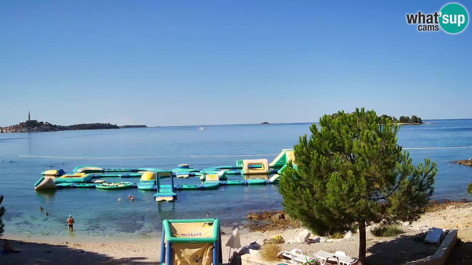 Livecam Borik plage Rovinj – Istrie