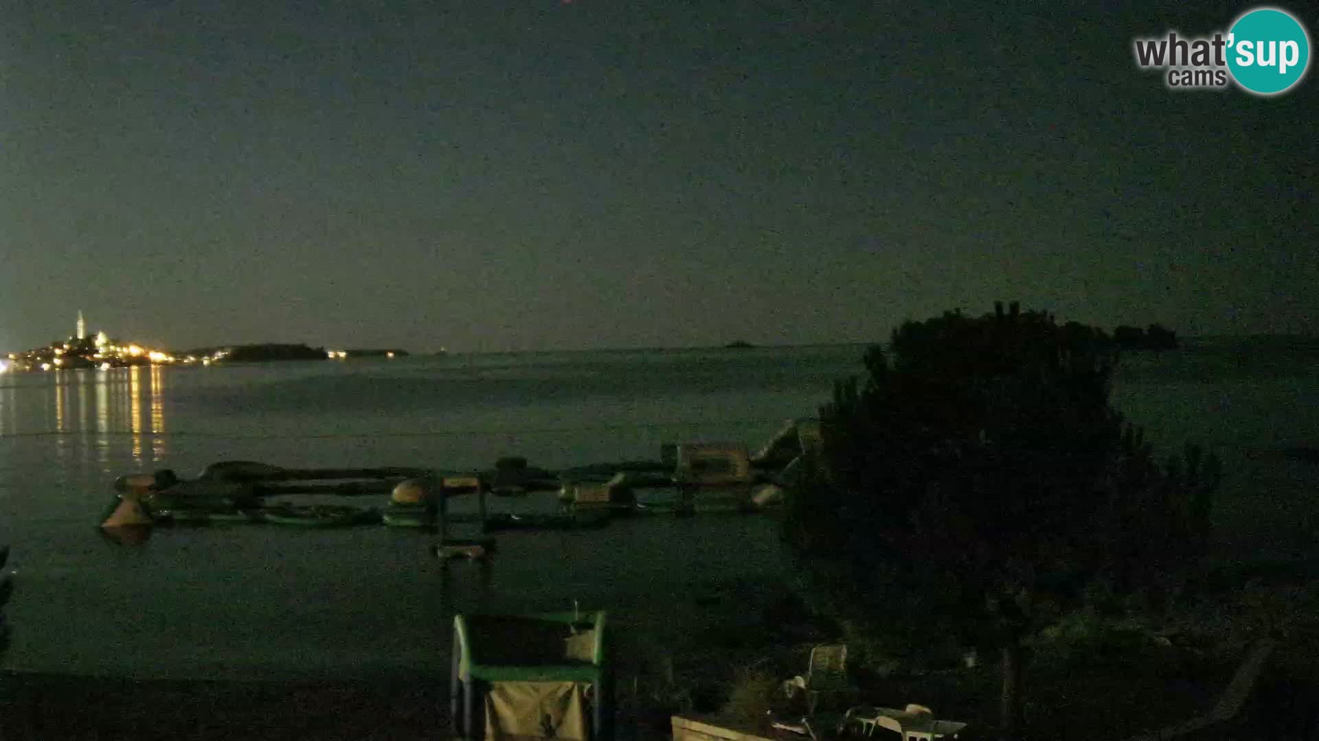 Webcam Spiaggia Borik a Rovigno – Istria