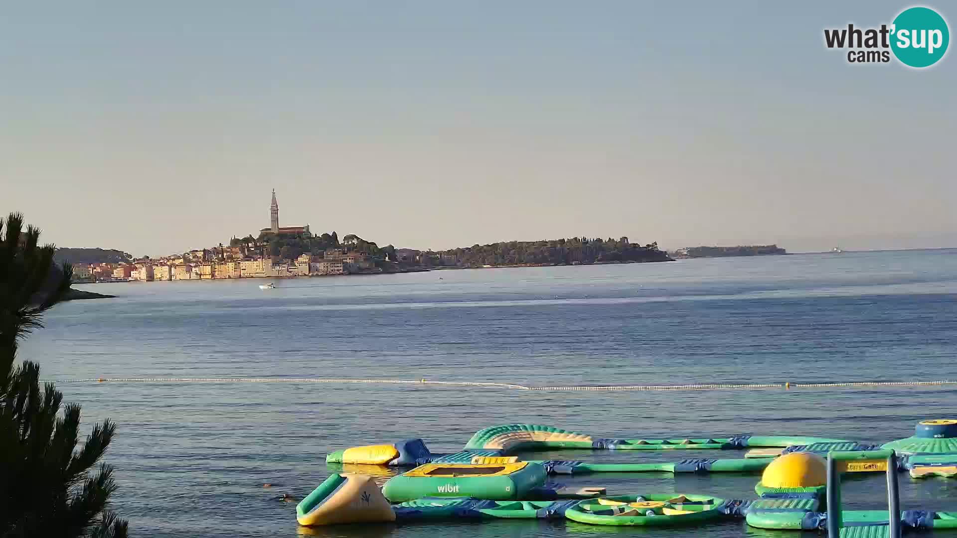 Webcam Spiaggia Borik a Rovigno – Istria