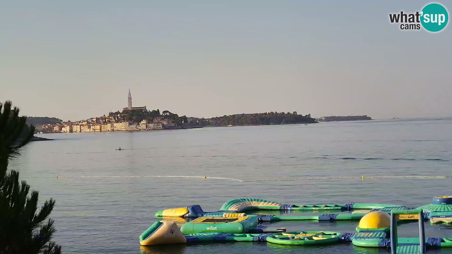 Webcam Spiaggia Borik a Rovigno – Istria