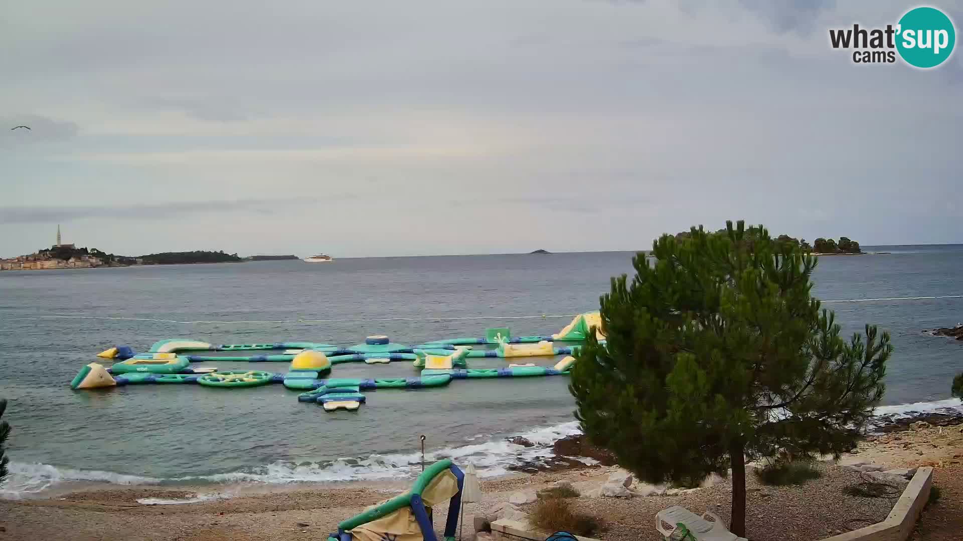 Web kamera Borik plaža Rovinj – Istra