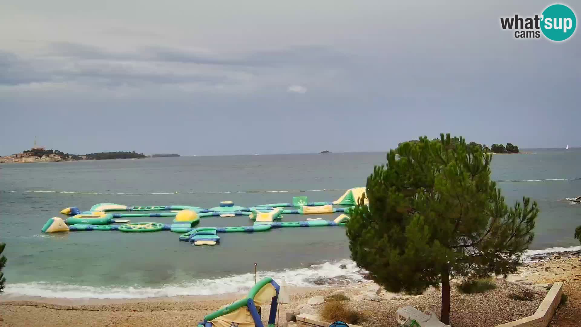 Camera en vivo Borik playa Rovinj – Istria