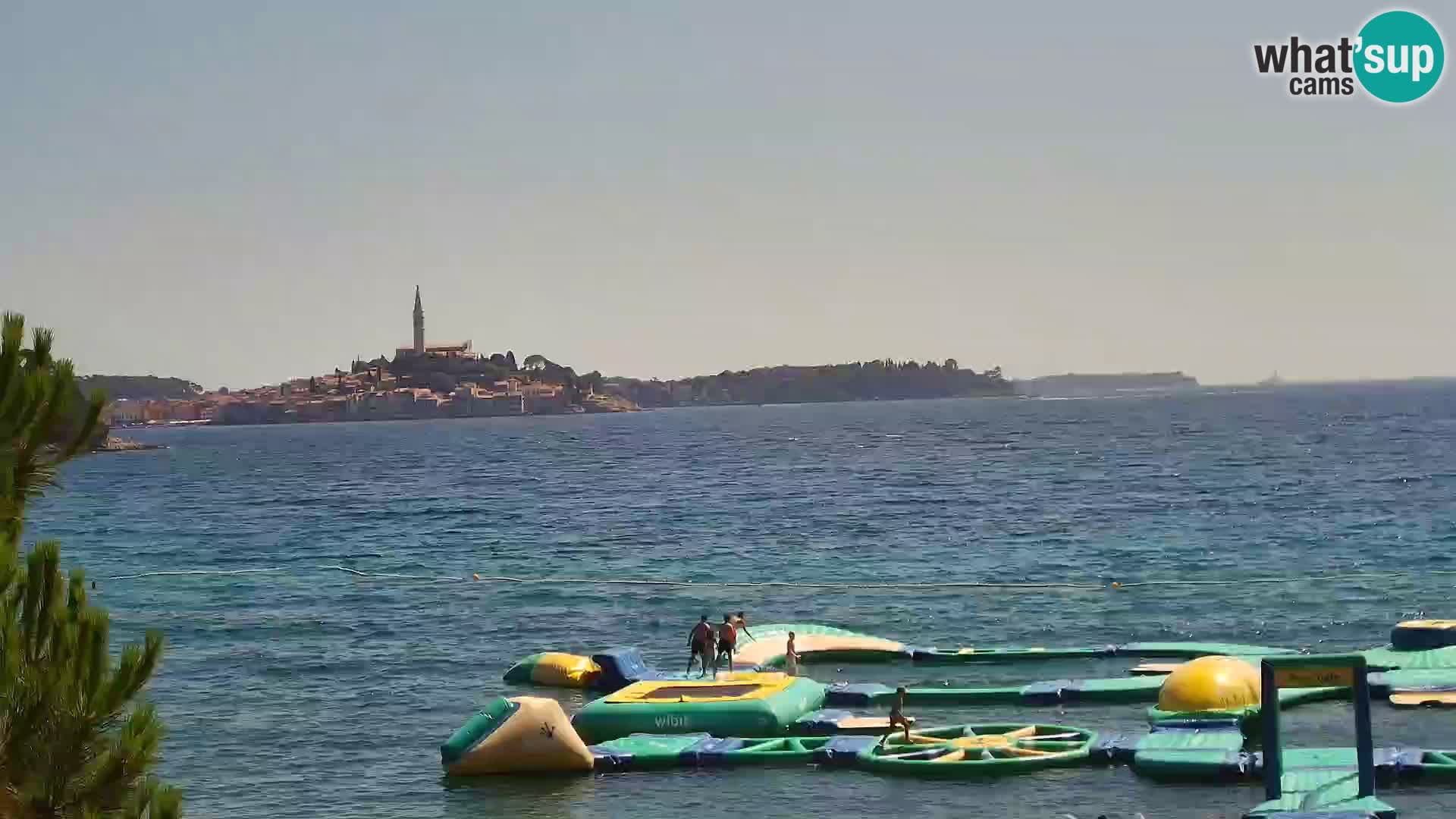 Webcam Spiaggia Borik a Rovigno – Istria