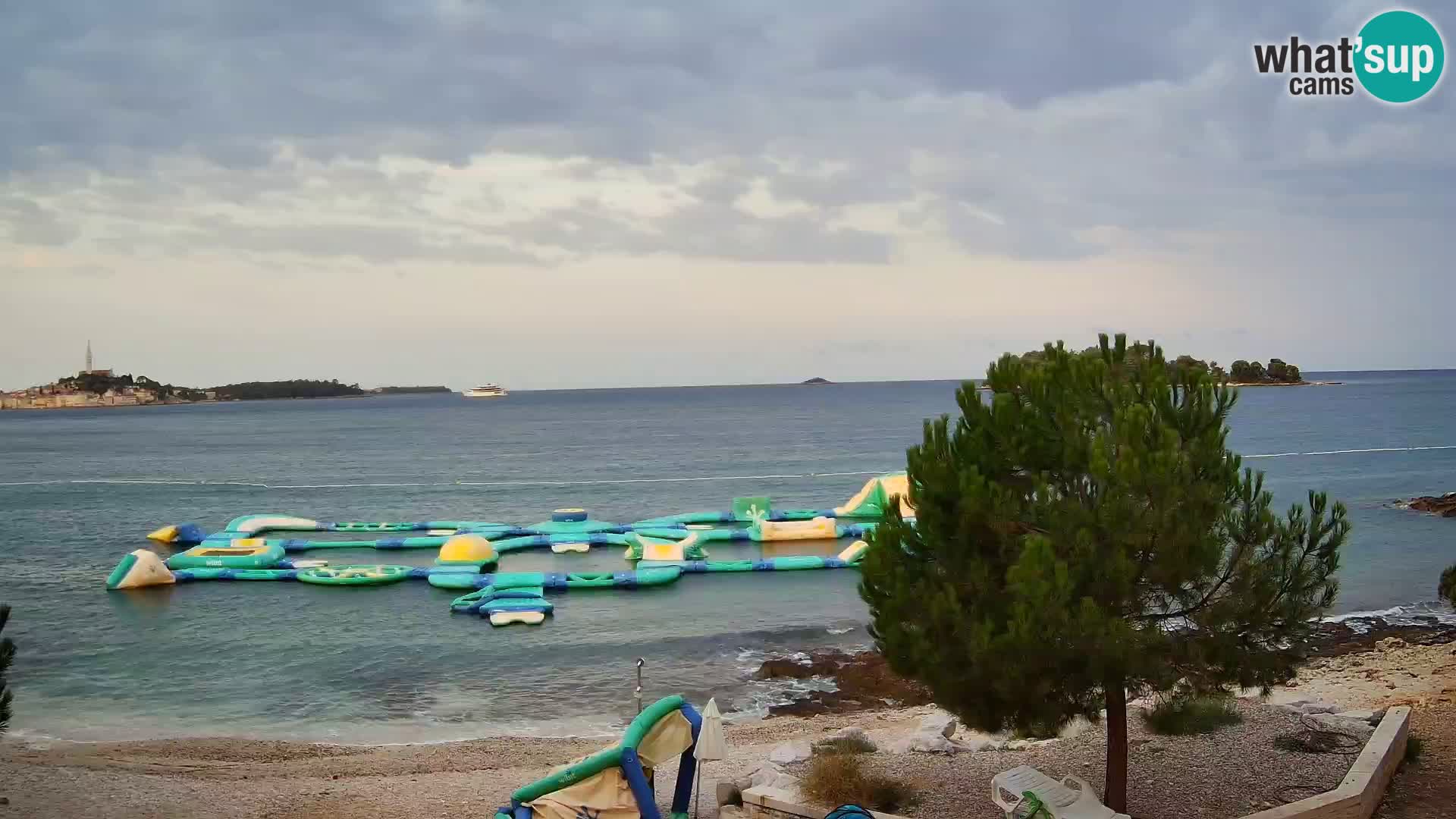 Camera en vivo Borik playa Rovinj – Istria