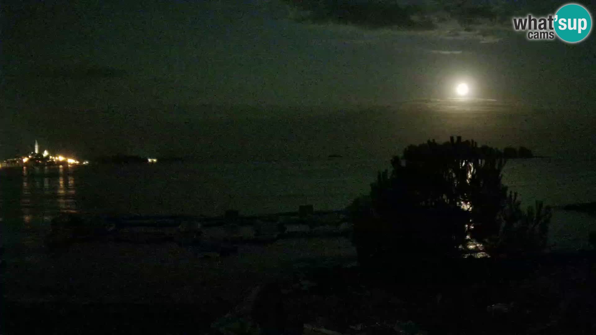 Webcam Spiaggia Borik a Rovigno – Istria