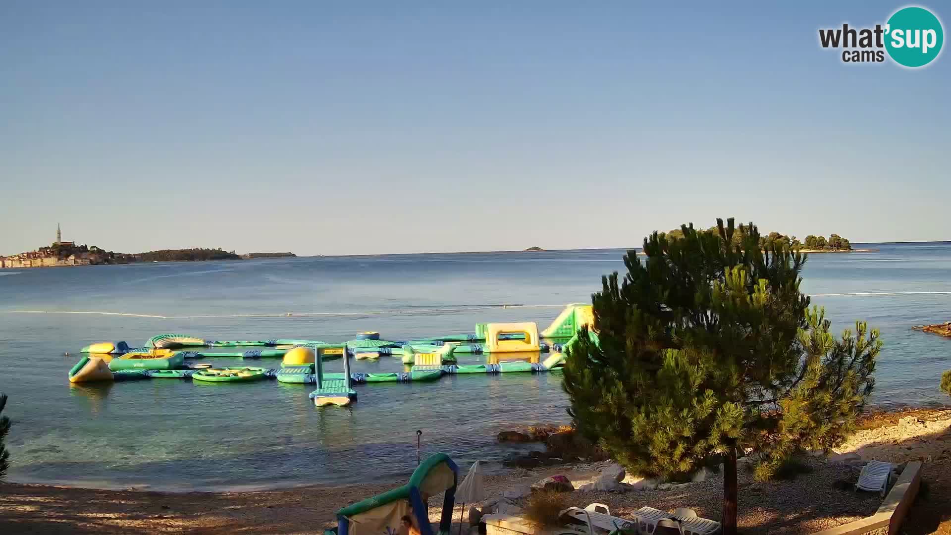 Camera en vivo Borik playa Rovinj – Istria