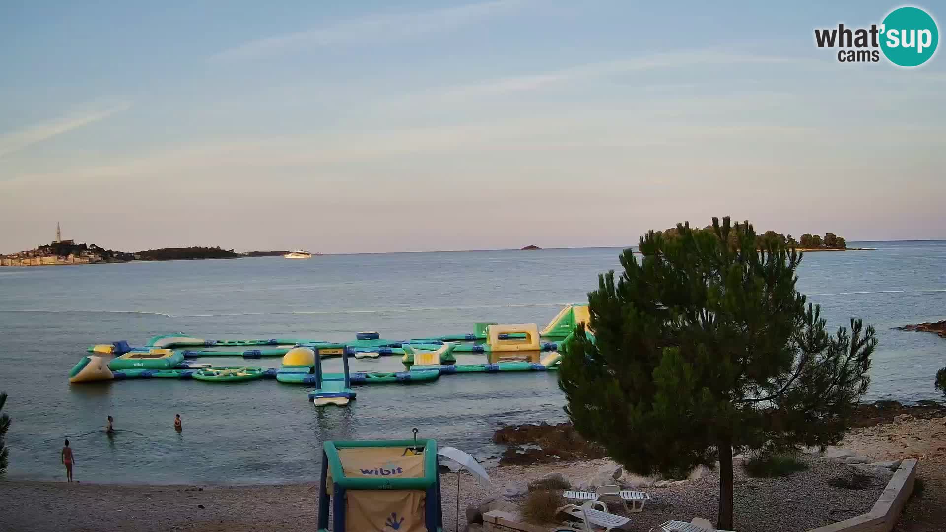 Webcam Spiaggia Borik a Rovigno – Istria