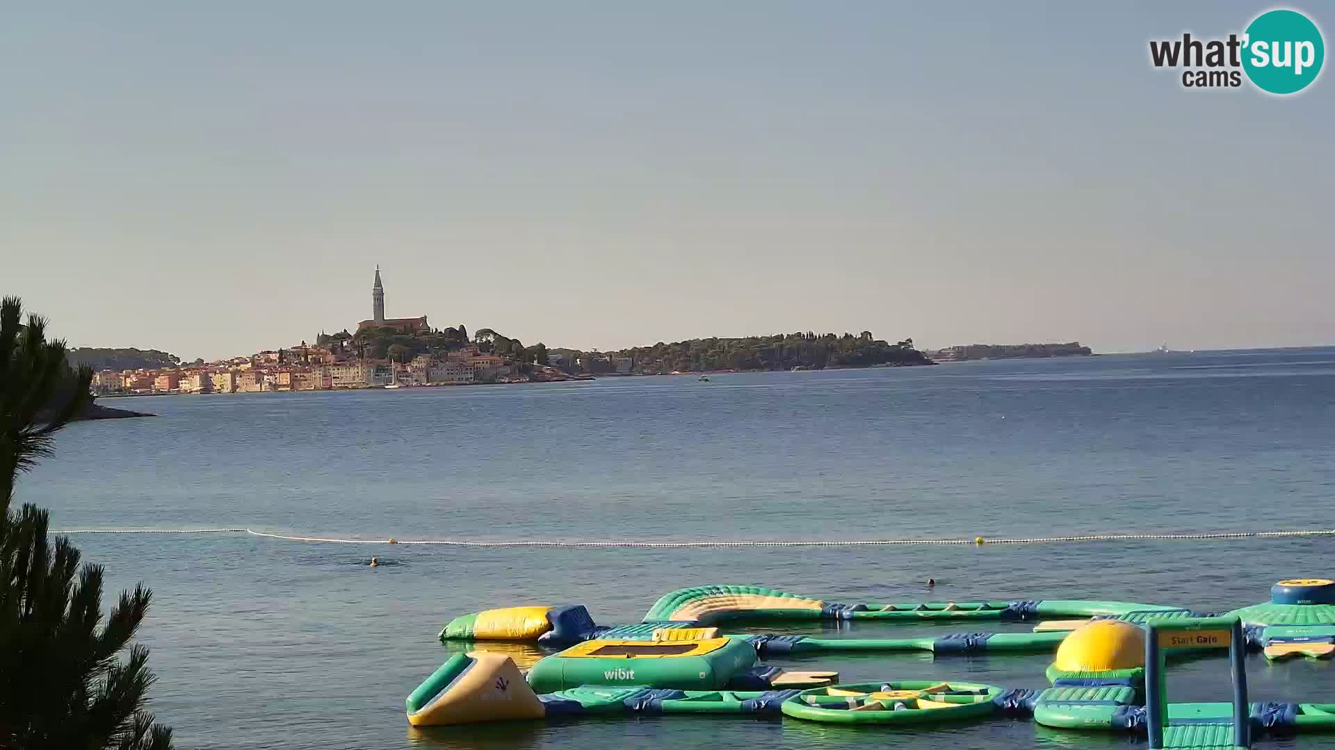 Webcam Spiaggia Borik a Rovigno – Istria