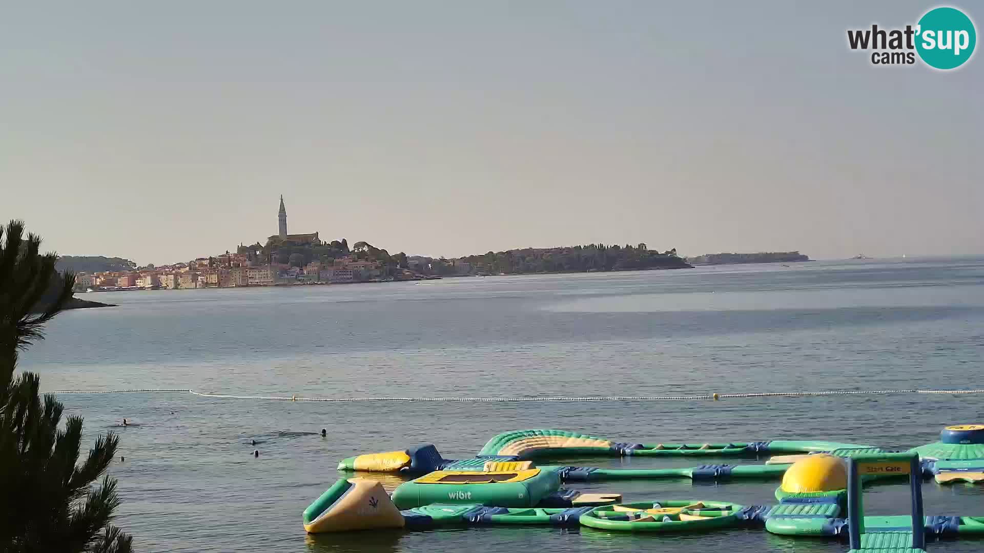 Webcam Spiaggia Borik a Rovigno – Istria