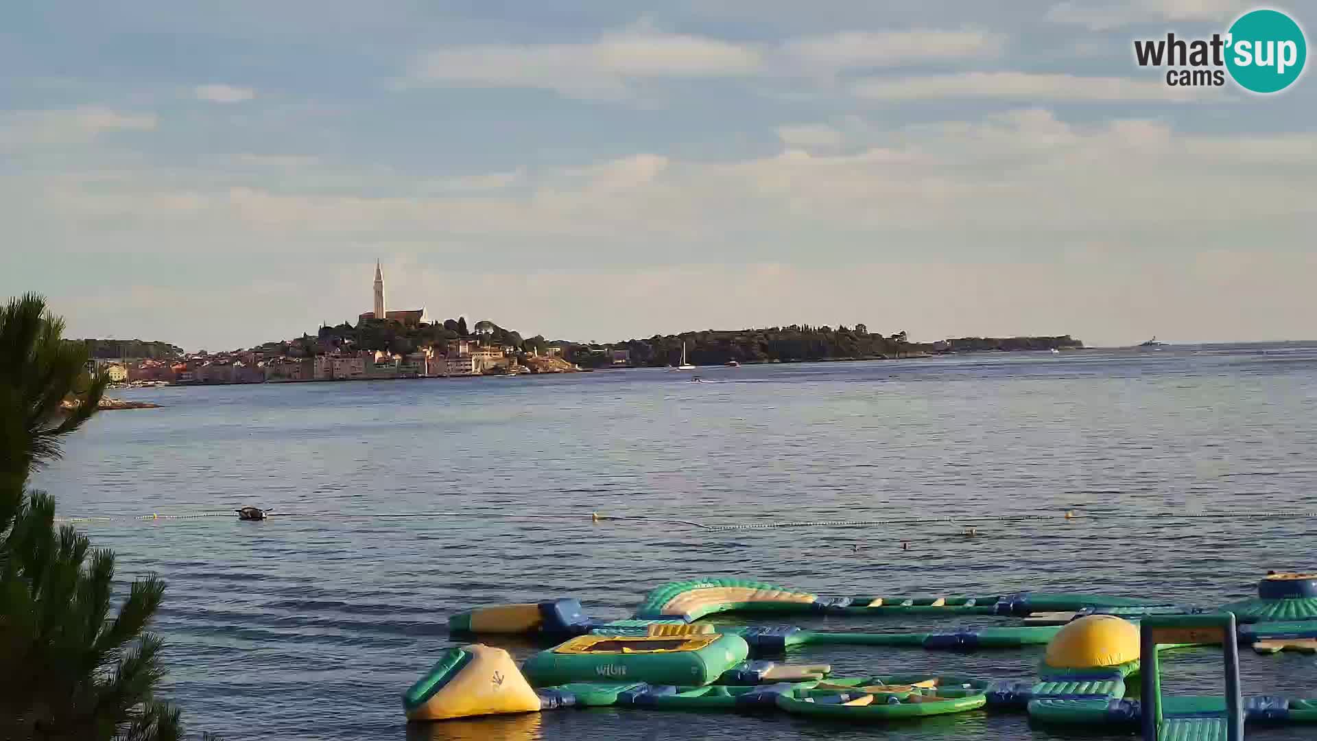 Spletna kamera plaža Borik Rovinj